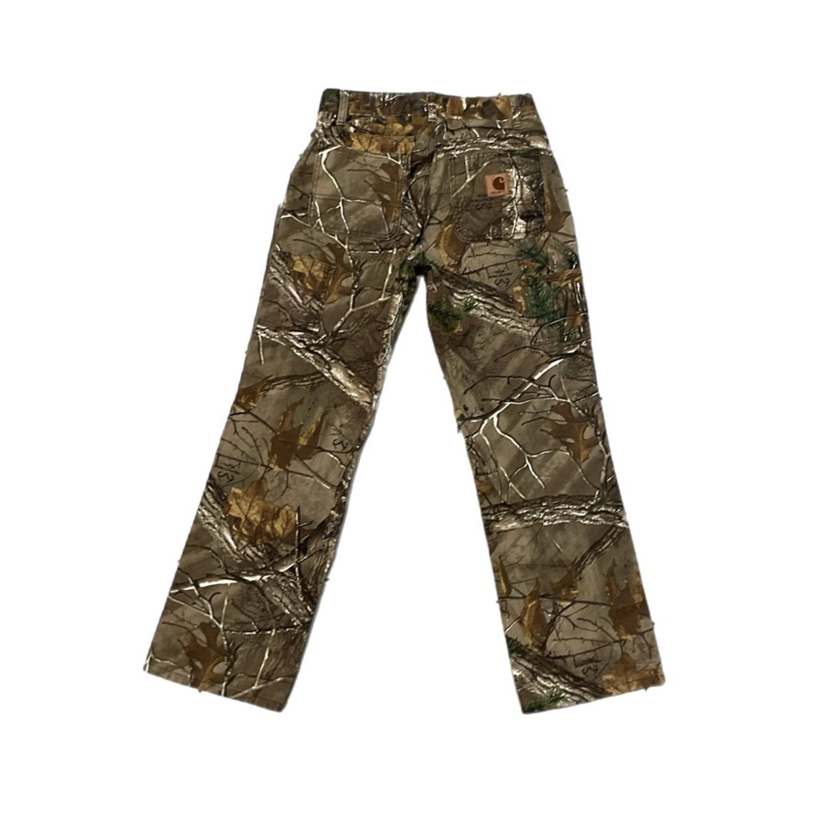 Carhartt Carhartt Realtree Camo Work Pants Youth Size 26 - 2 Thumbnail