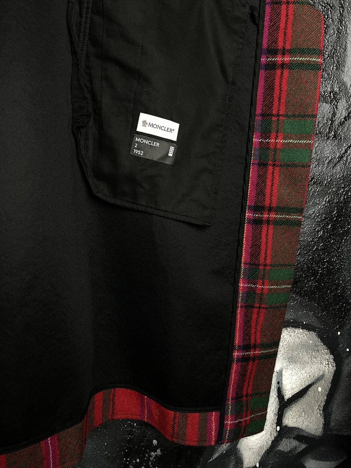 Moncler Moncler Genius 1952 Gonna Plaid Virgin Wool Wrapped Skirts Size 27" / US 4 / IT 40 - 12 Thumbnail