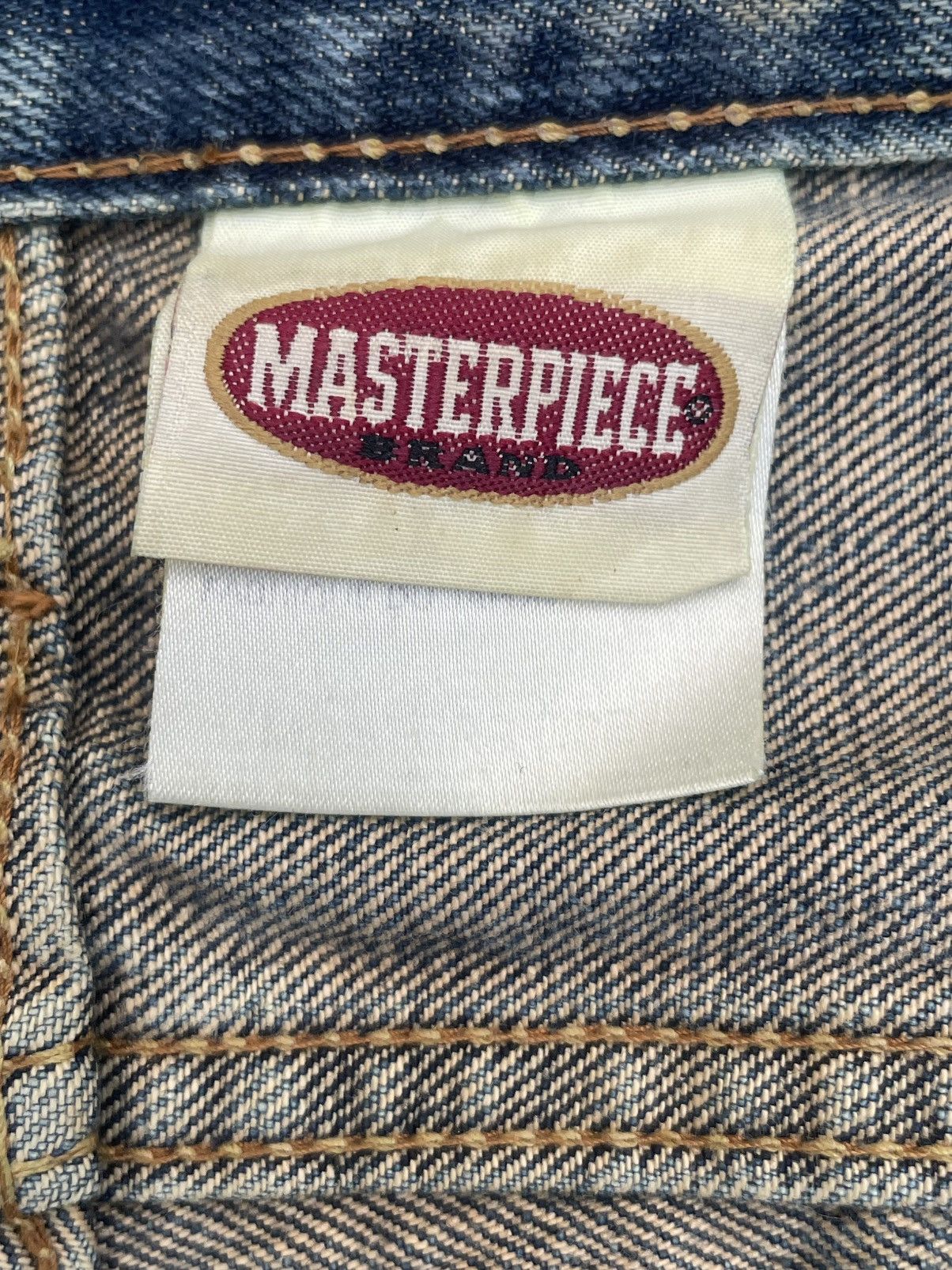 MasterPiece × Vintage Vintage Masterpiece Distresed Denim Size US 40 / EU 56 - 19 Thumbnail
