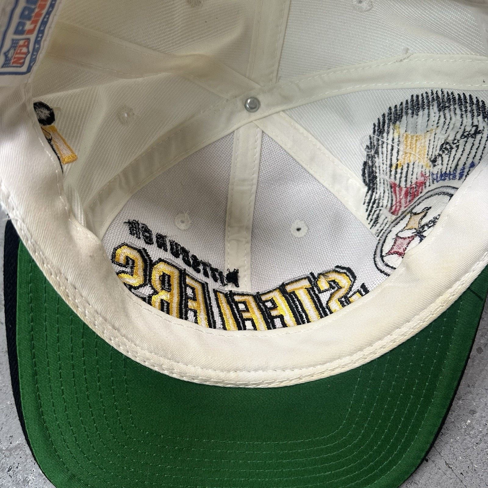 NFL × Sports Specialties × Vintage Vintage Sports Specialties Pittsburgh Steelers Shadow Hat Size ONE SIZE - 5 Thumbnail