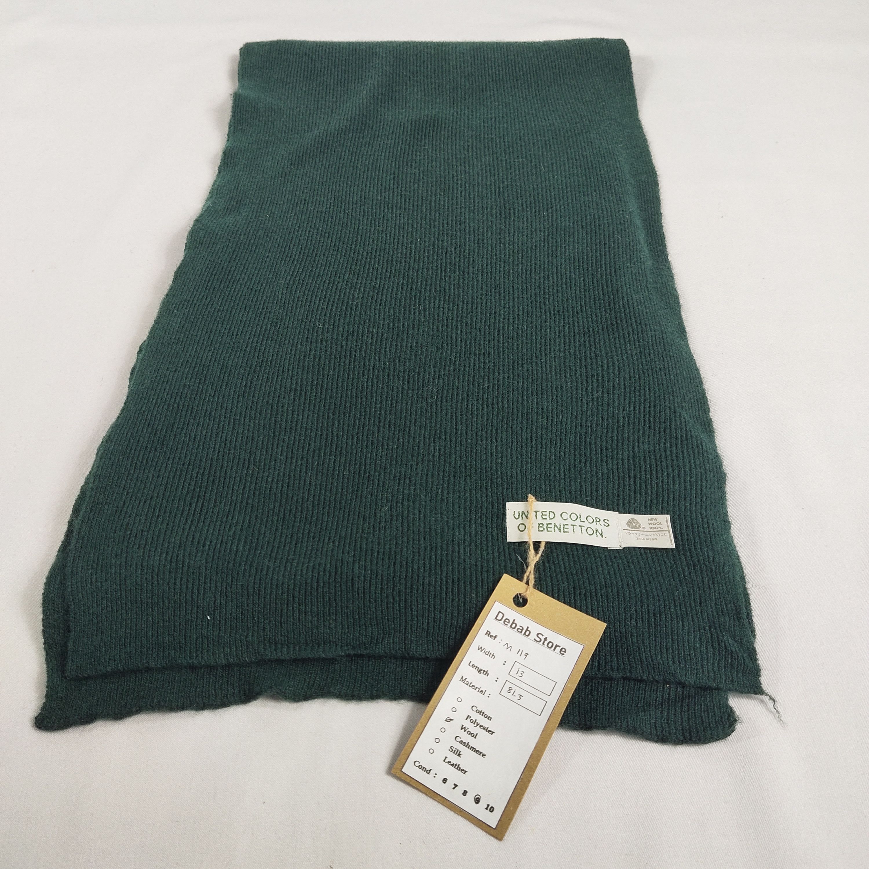 United Colors Of Benetton United Colors Of Benetton Scarf / Muffler / Neckwear M119 Size ONE SIZE - 3 Thumbnail