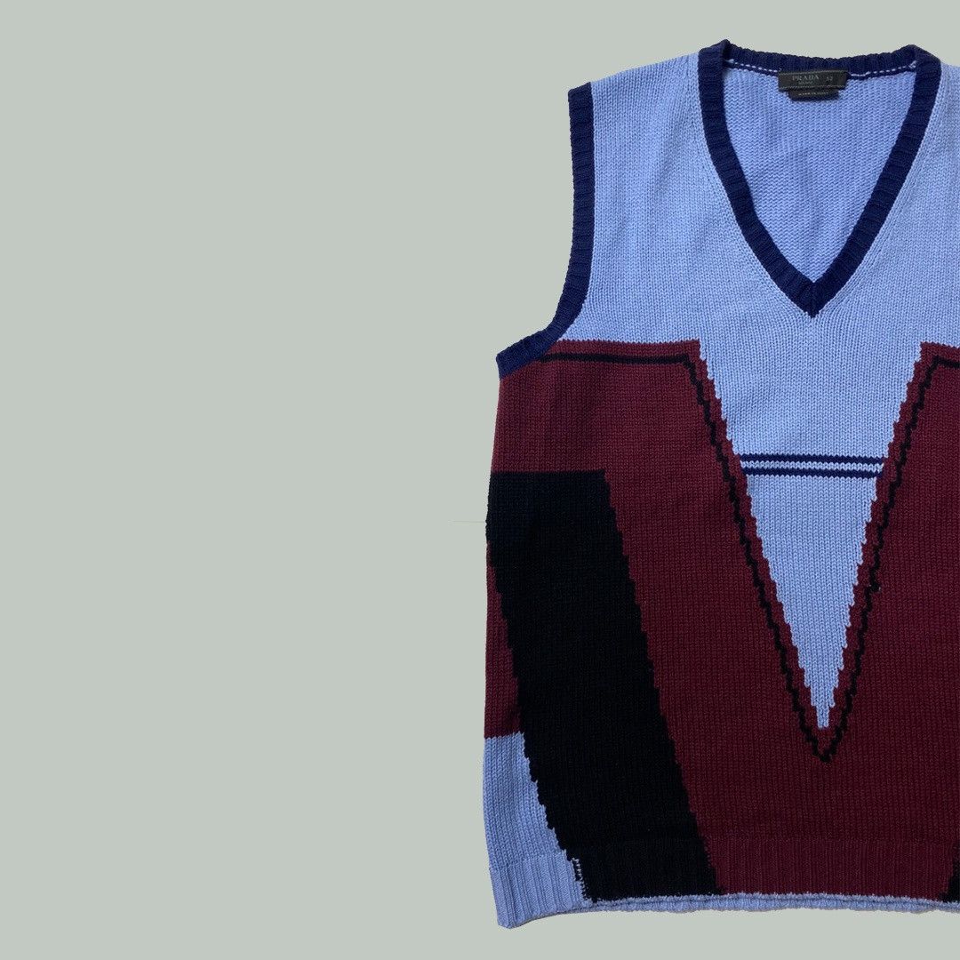 Prada Prada SS 2016 Knit Vest Size US L / EU 52-54 / 3 - 2 Thumbnail
