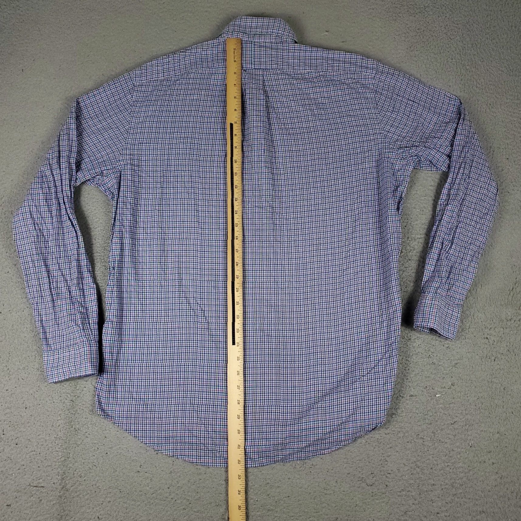 Ralph Lauren Ralph Lauren Shirt Mens Large Blue Pink Check Button Up Long Sleeve Casual Formal Business Party/Cocktail Workwear Size US L / EU 52-54 / 3 - 4 Thumbnail