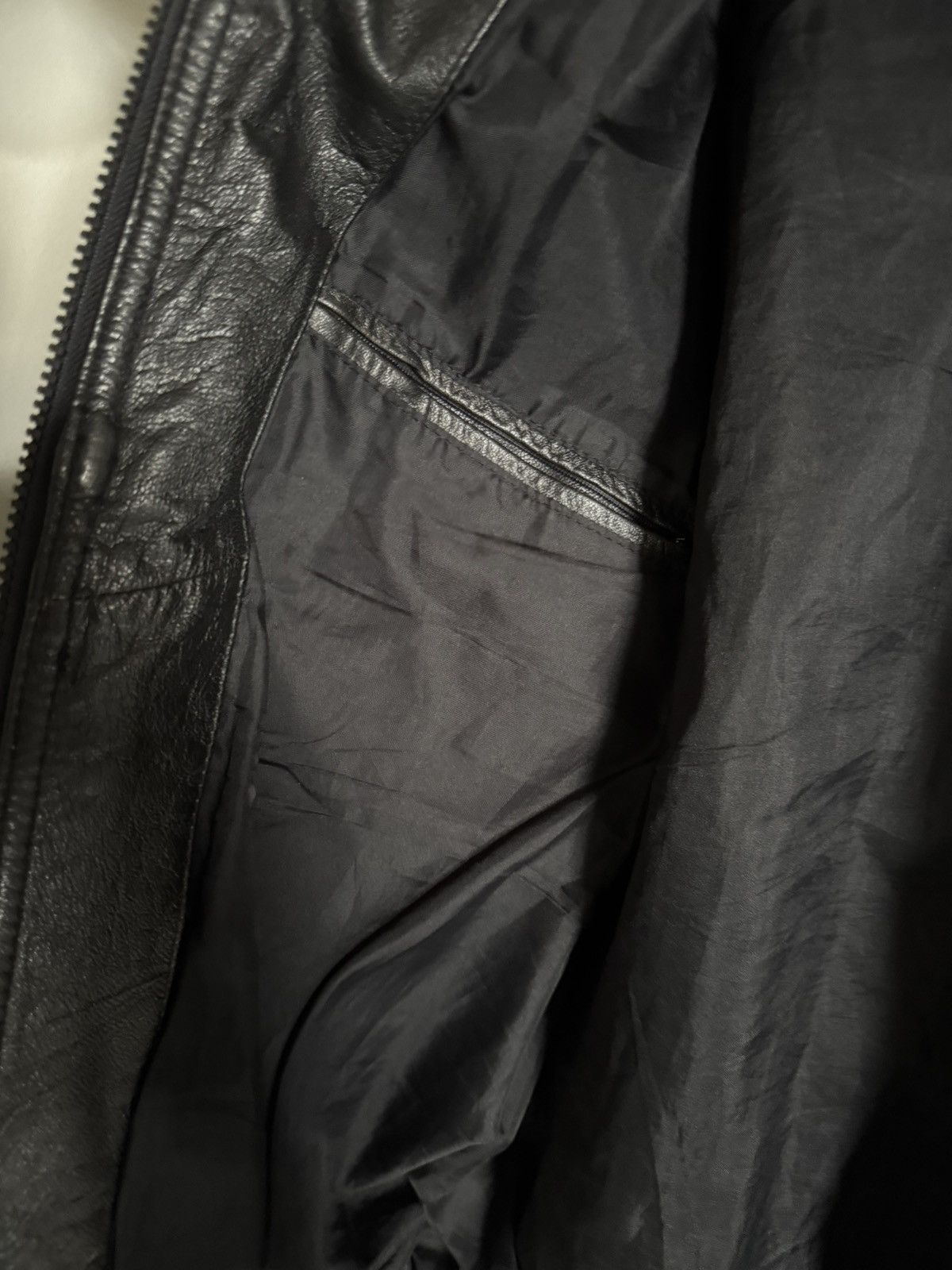 Vintage Military Leather Jacket Size US M / EU 48-50 / 2 - 6 Thumbnail