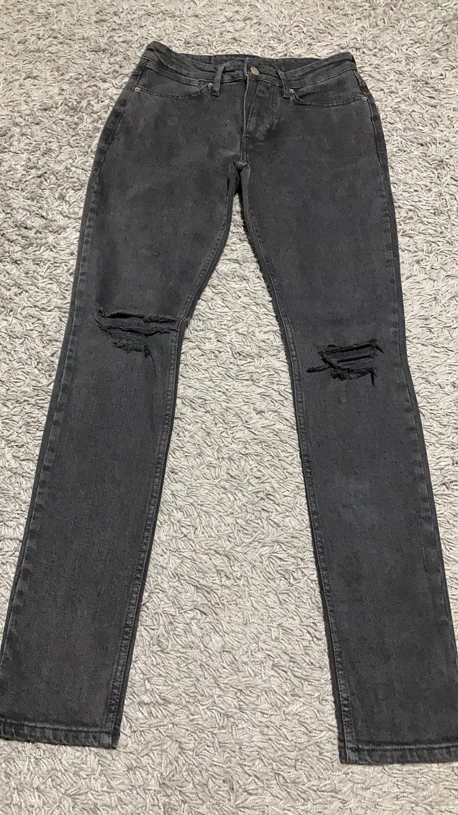 Ksubi Distressed Grey Jeans Size US 31 - 1 Thumbnail