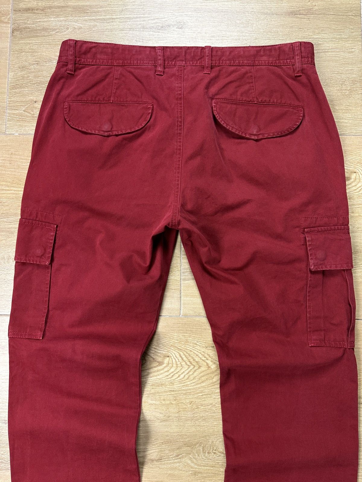 Designer × Suitsupply SUITSUPPLY Red Chino Cargo Pants Cotton Size 50 Size US 34 / EU 50 - 13 Thumbnail