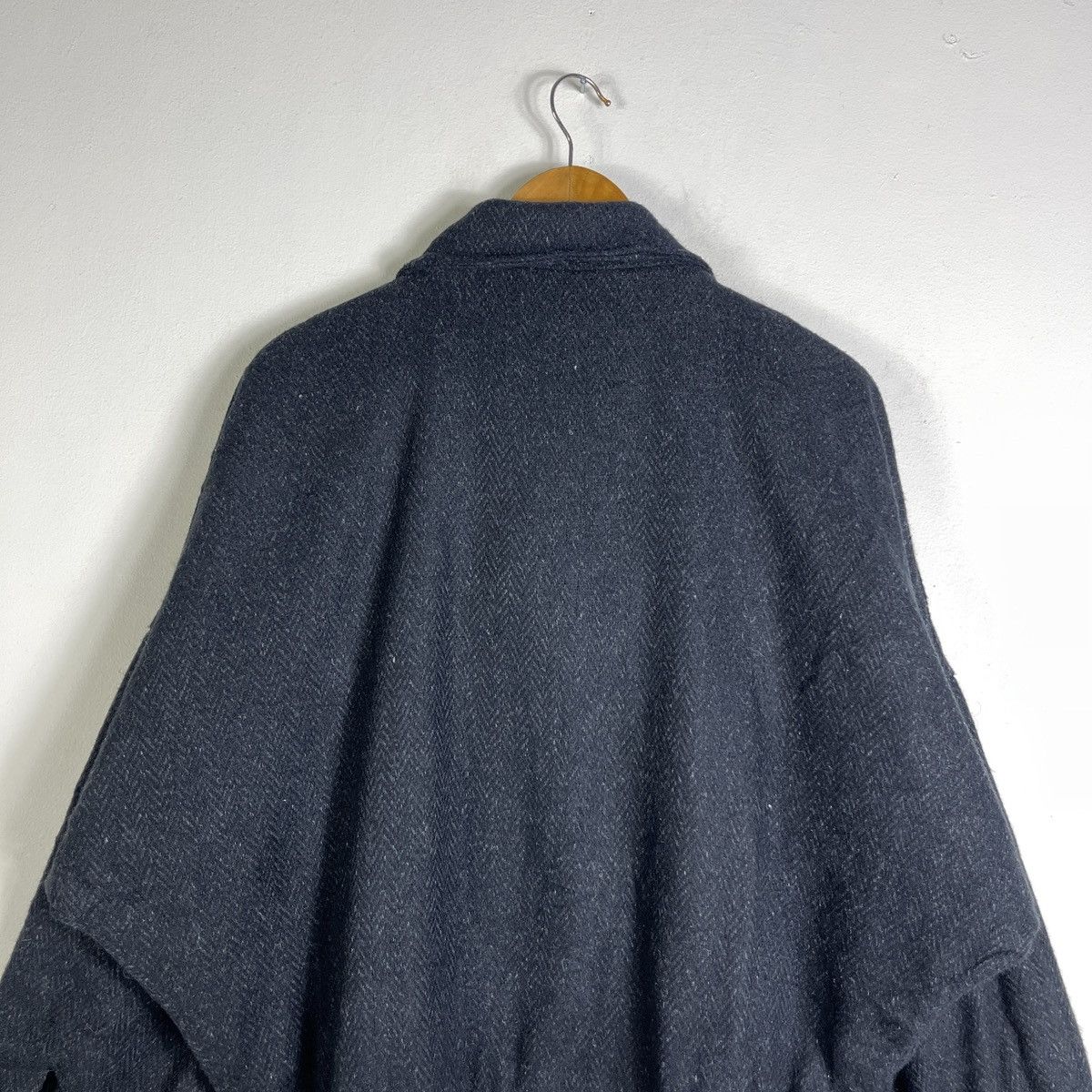 Issey Miyake Vintage Issey Miyake Inspired Powerful Vise Wool Bomber Size US L / EU 52-54 / 3 - 7 Thumbnail
