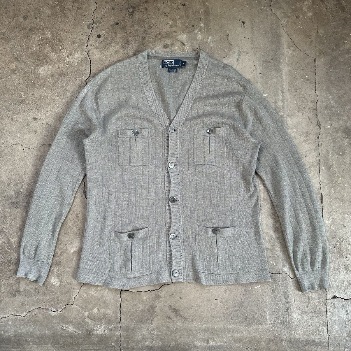 Polo Ralph Lauren Polo Ralph Lauren Cardigan Knit Merino Wool Size US L / EU 52-54 / 3 - 1 Thumbnail