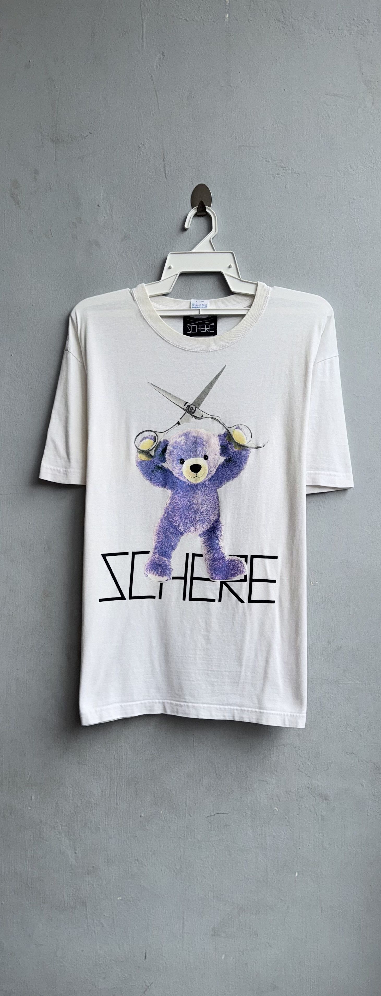 Japanese Brand Schere Bear Shirt Size US XL / EU 56 / 4 - 1 Thumbnail