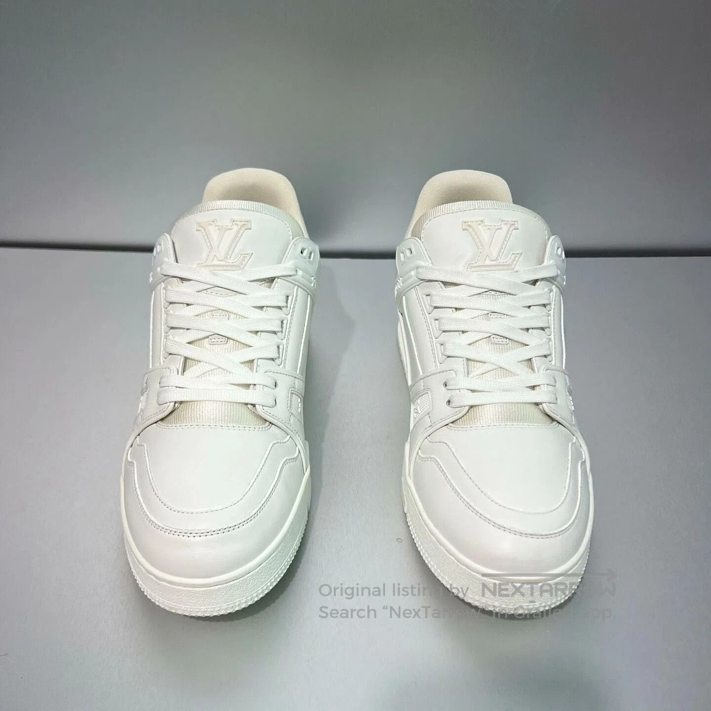 Louis Vuitton Louis Vuitton Trainer White Sneakers. Size US 9 / EU 42 - 2 Thumbnail