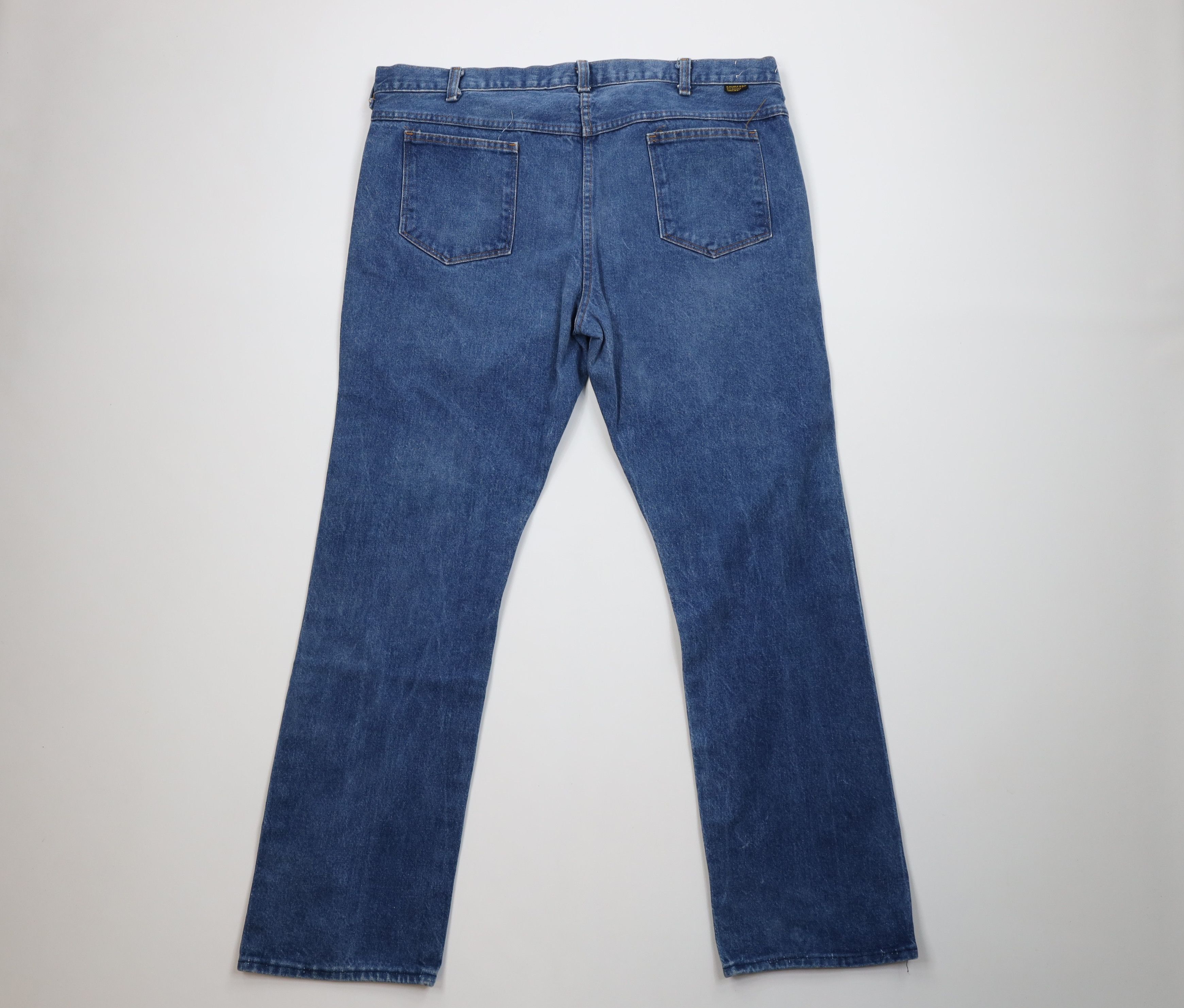 Vintage Vintage 70s Streetwear Straight Leg Denim Jeans Blue USA Size US 40 / EU 56 - 11 Thumbnail