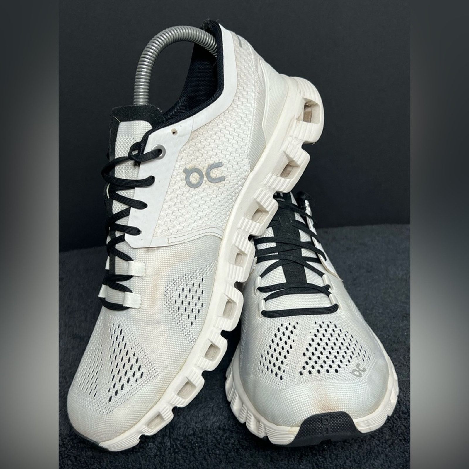 On On Cloud X Womens Size 9 White Black Athletic Shoes Sneakers Size US 9 / IT 39 - 4 Thumbnail