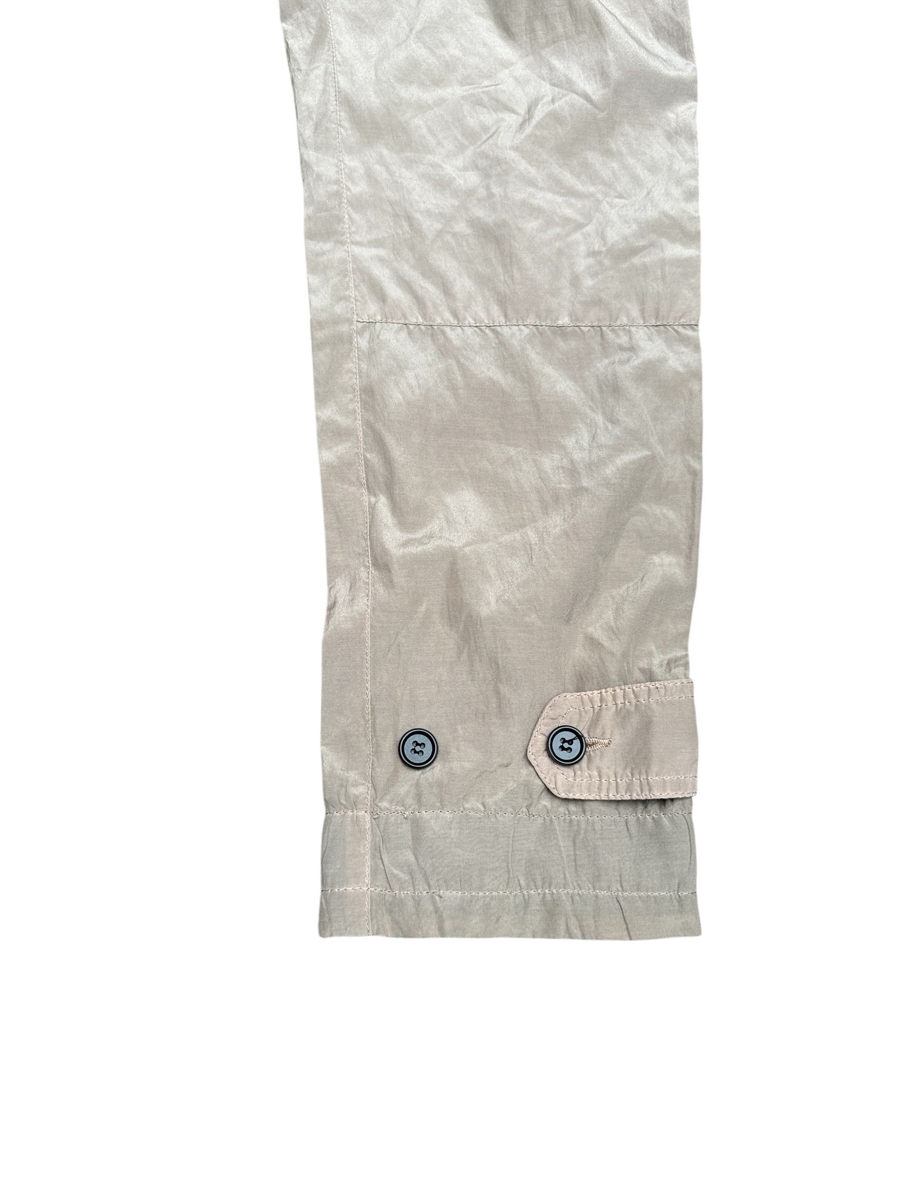 Dries Van Noten Beige Silk Blend Cargo Pants Size US 31 - 6 Thumbnail