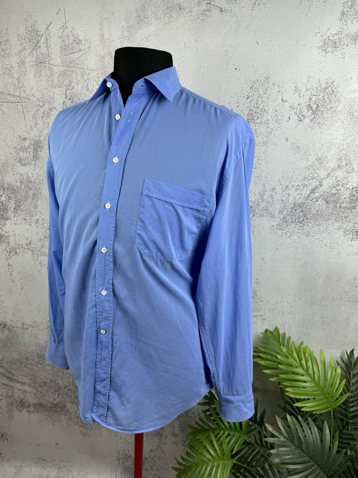 Canali × Designer Canali shirt Long sleeve luxury vintage size L Size US L / EU 52-54 / 3 - 2 Thumbnail