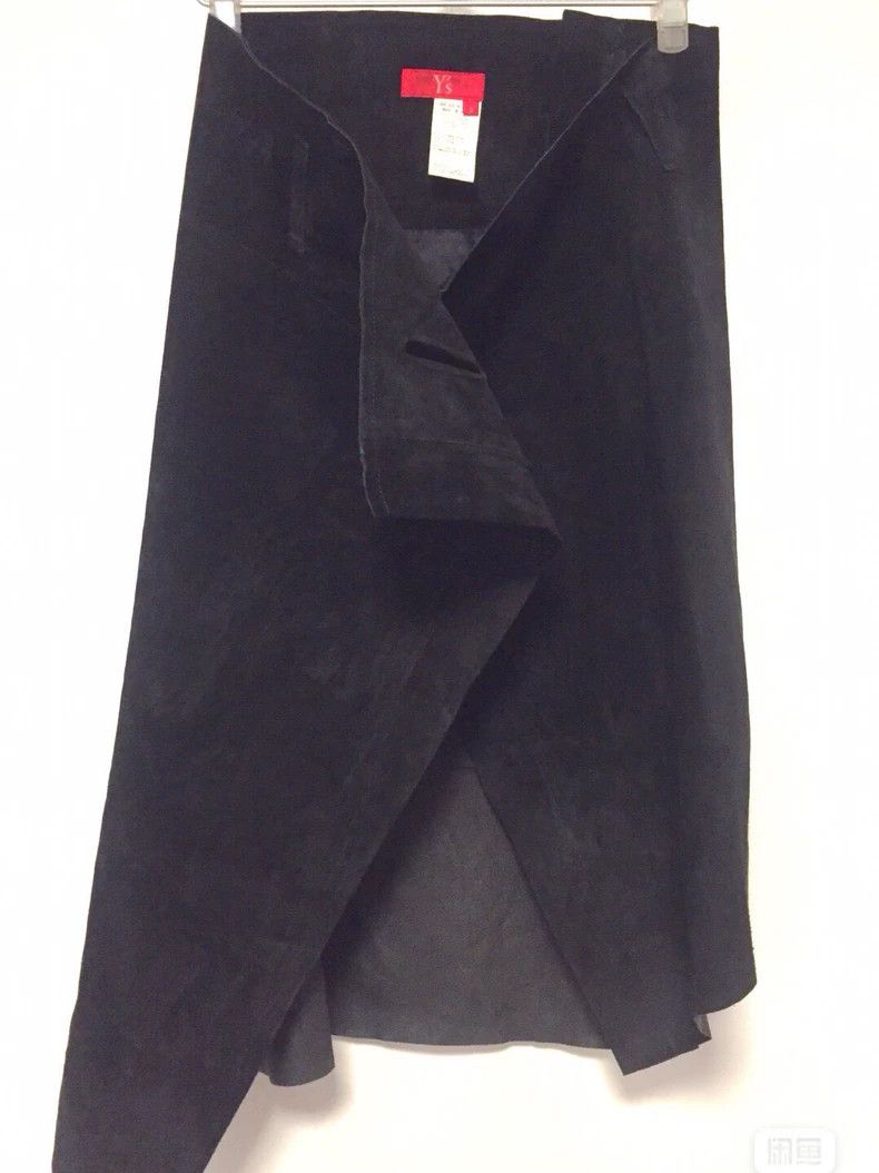 Y's Y's Rare Leather Skirt Size 25" / US 0 / IT 36 - 1 Thumbnail