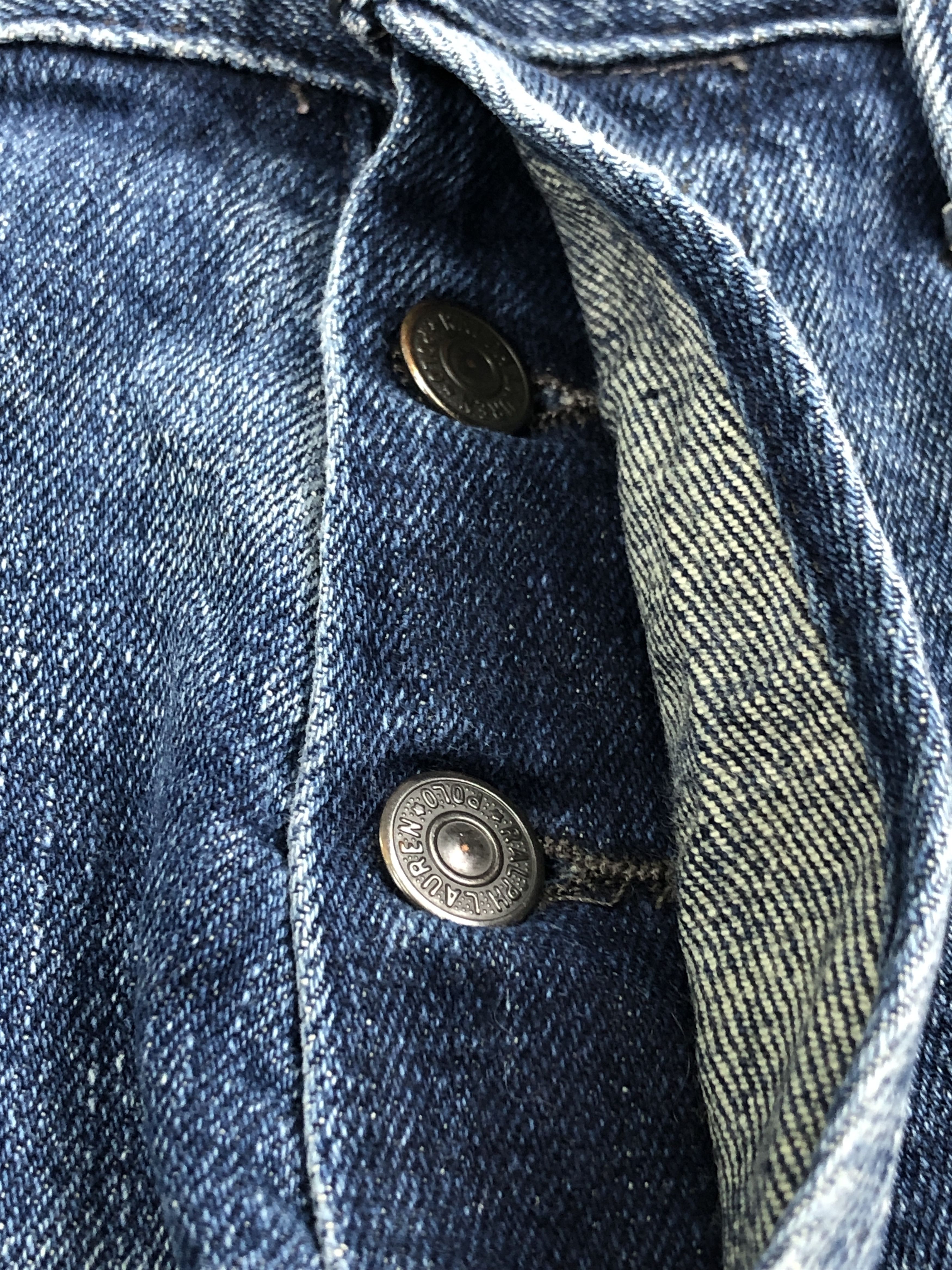 Polo Ralph Lauren × Vintage Vintage Polo Ralph Lauren Distressed Jeans DP2481 Size US 34 / EU 50 - 13 Thumbnail