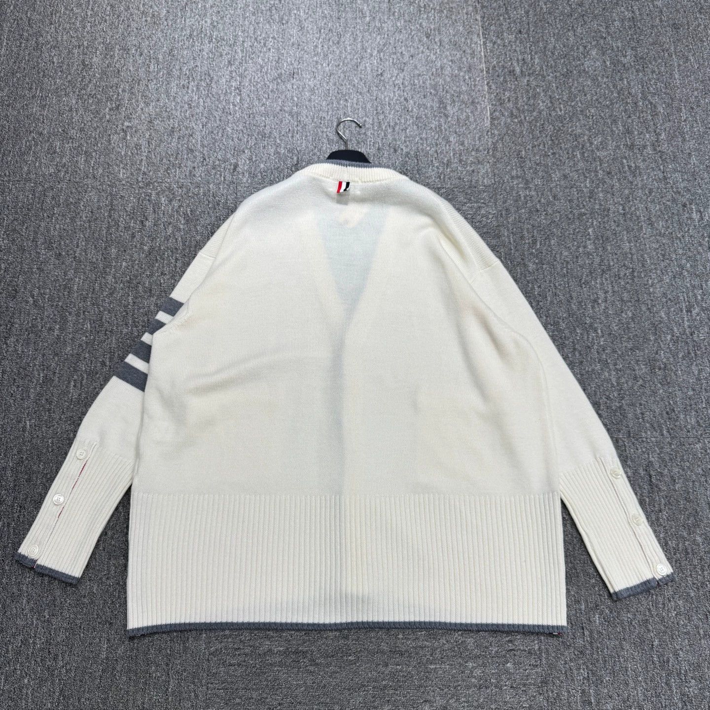 Thom Browne Thom Browne 4-Bar Wool Knit Cardigan Size 4 Size US XL / EU 56 / 4 - 5 Thumbnail