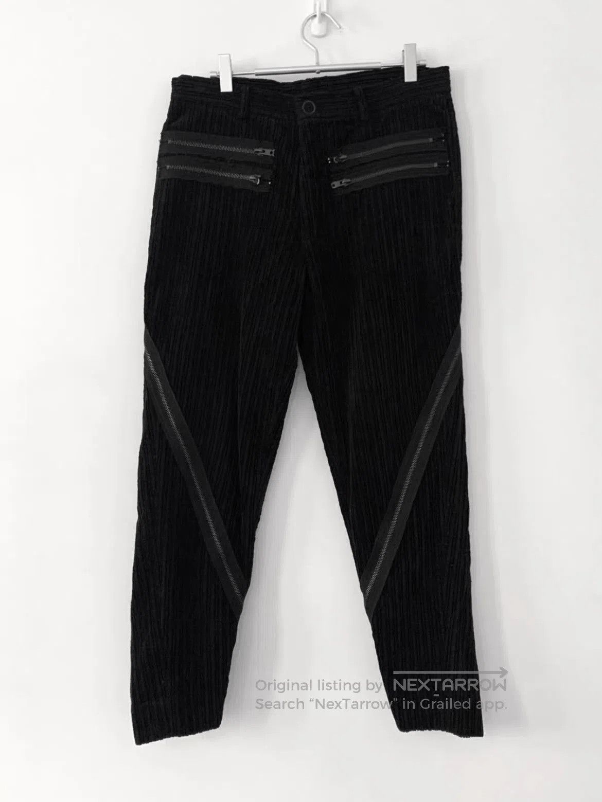 Number (N)ine Sz 3 Number Nine 03AW Multi-zip Corduroy Pants. Size US 30 / EU 46 - 2 Thumbnail