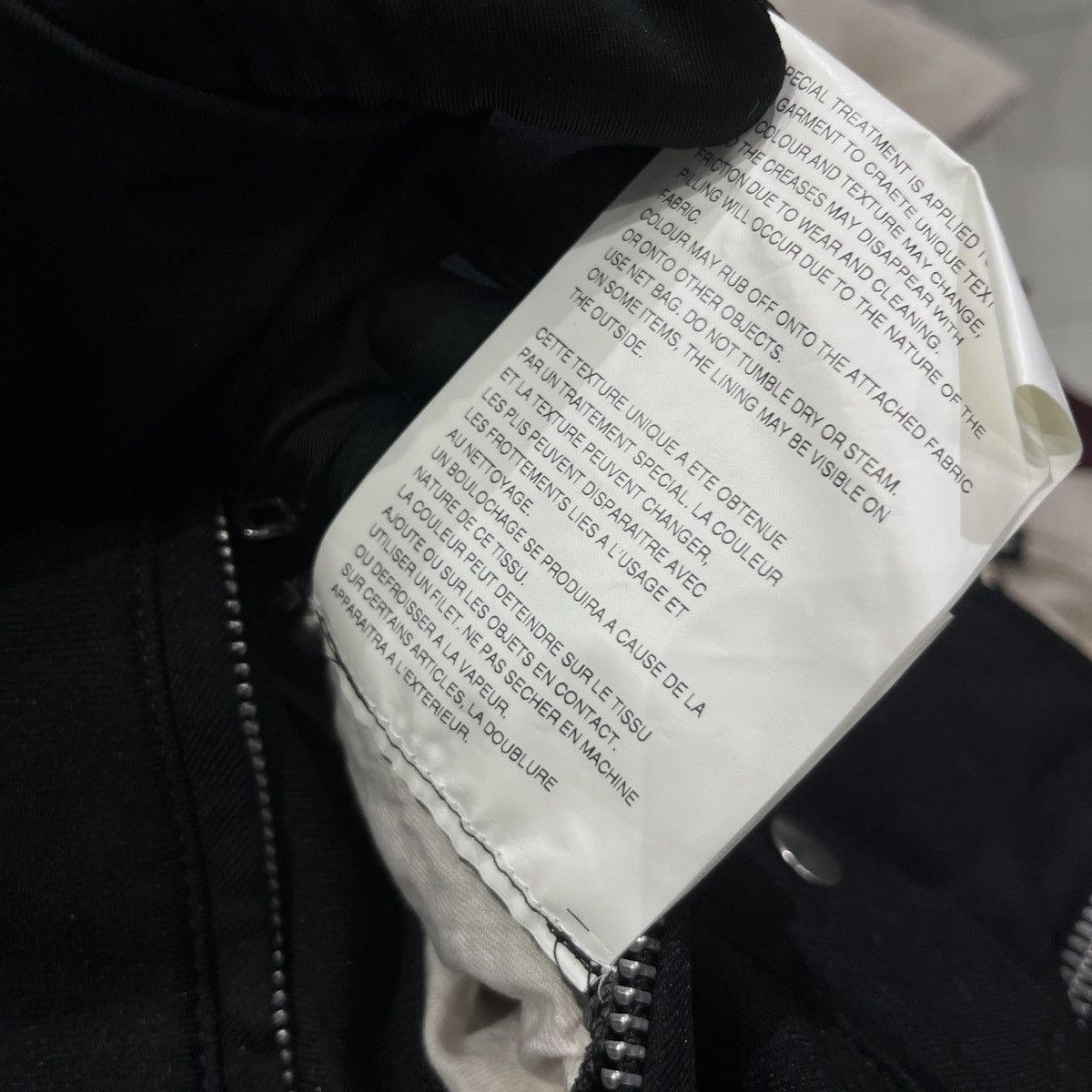 Comme des Garcons Black Black Comme des Garcons Biker Jacket Size US L / EU 52-54 / 3 - 8 Thumbnail