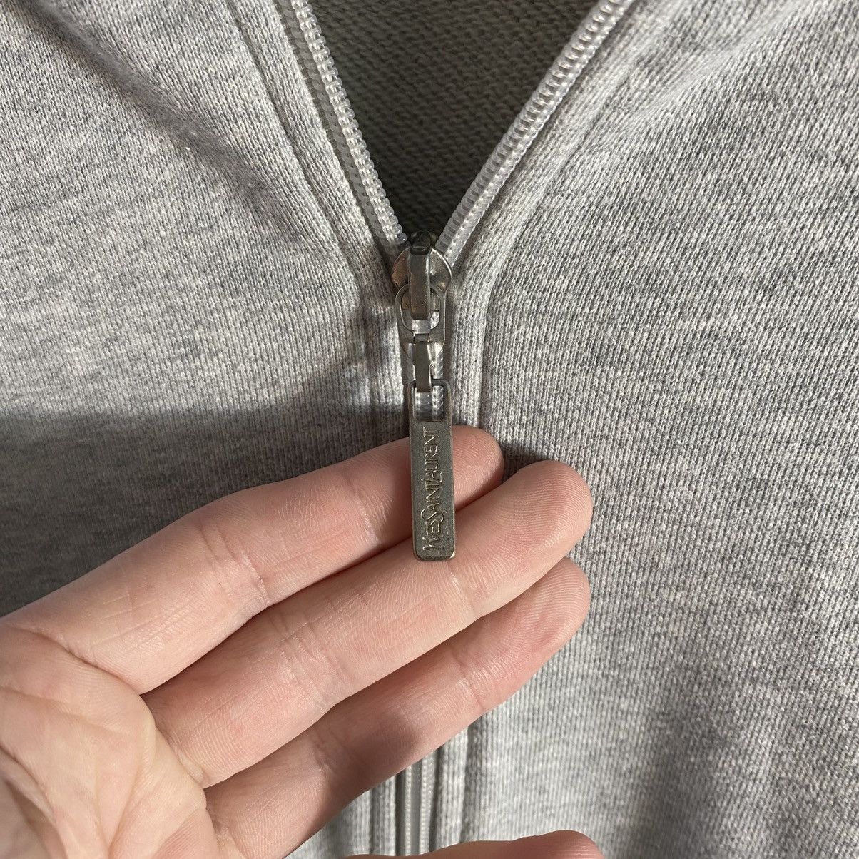 Yves Saint Laurent YVES SAINT LAURENT PARIS YSL ZIP UP SWEATSHIRT HOODIE Size US XL / EU 56 / 4 - 6 Thumbnail