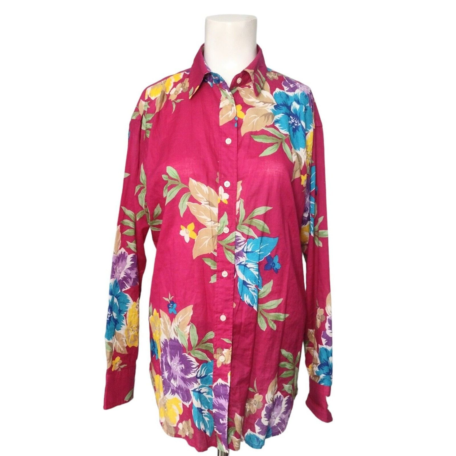 Lauren Ralph Lauren Lauren Ralph Lauren Black Label Floral Tunic Top Size S Peti Size S / US 4 / IT 40 - 1 Thumbnail