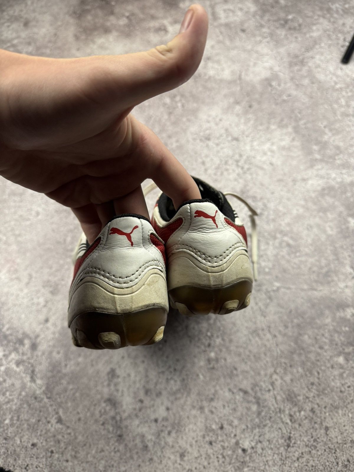 Maison MIHARA YASUHIRO × Puma Vintage 2000 Archive Puma V1.08 Soccer Football Bloke Cleats Size US 9 / EU 42 - 21 Thumbnail