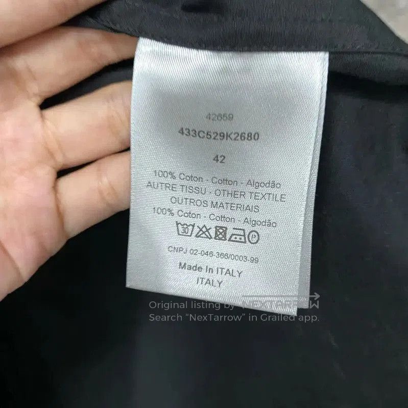 Dior Dior Black Long Sleeve Men’s Shirt . Size US M / EU 48-50 / 2 - 7 Thumbnail