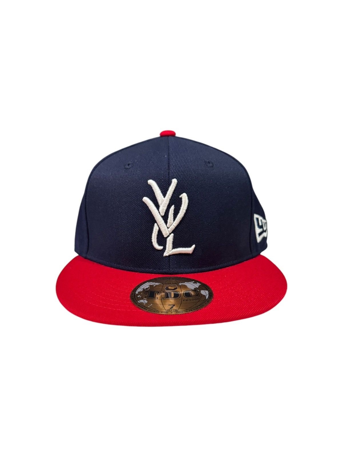 帽子 Playboi Carti YVL HAT WHITE ON NAVY Playboi Carti YVL Cap White/Navy Men's - SS25 - US