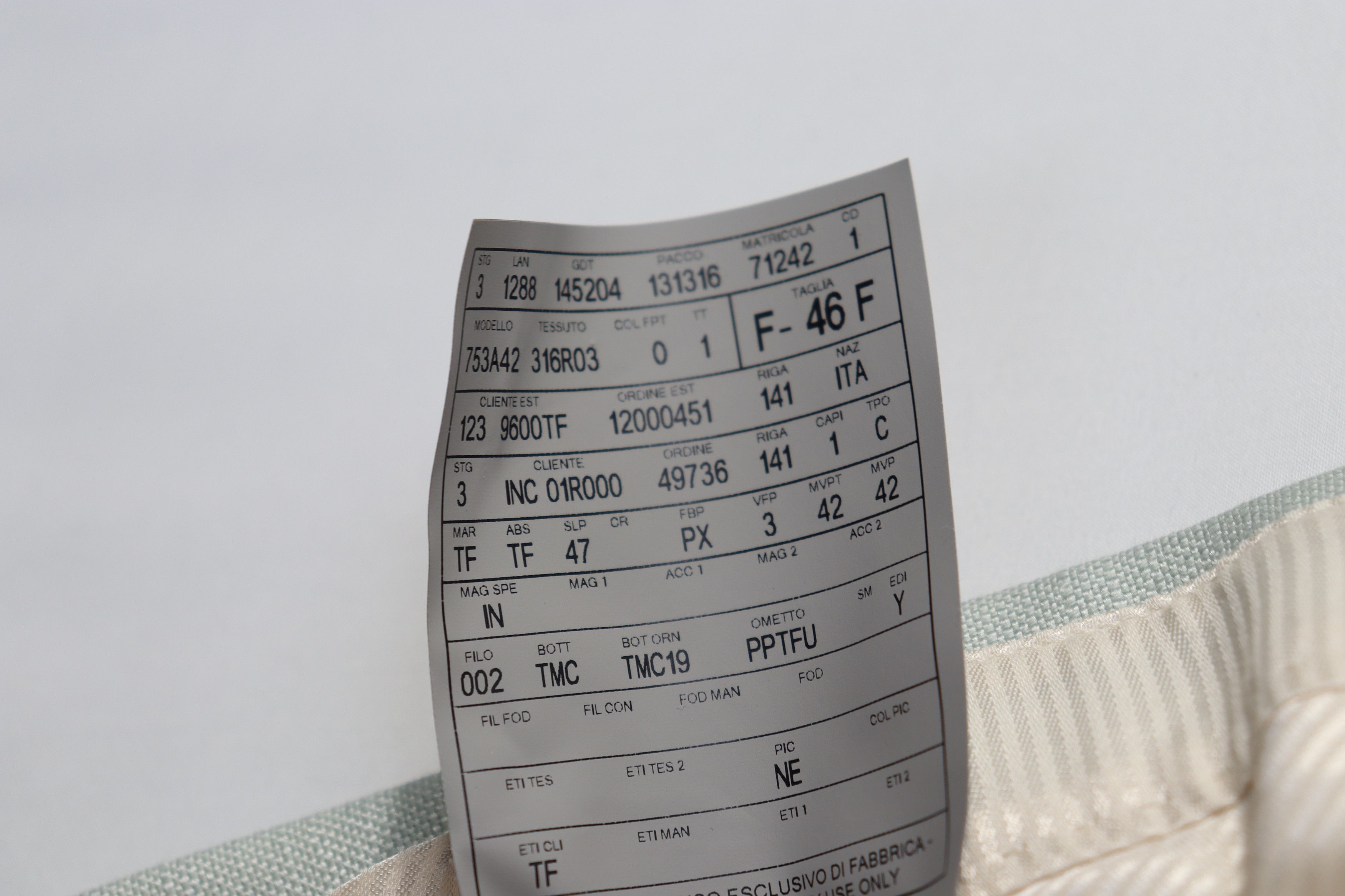 Tom Ford o1rshd1 Formal Trousers / Slacks in Glacier Size US 30 / EU 46 - 12 Thumbnail