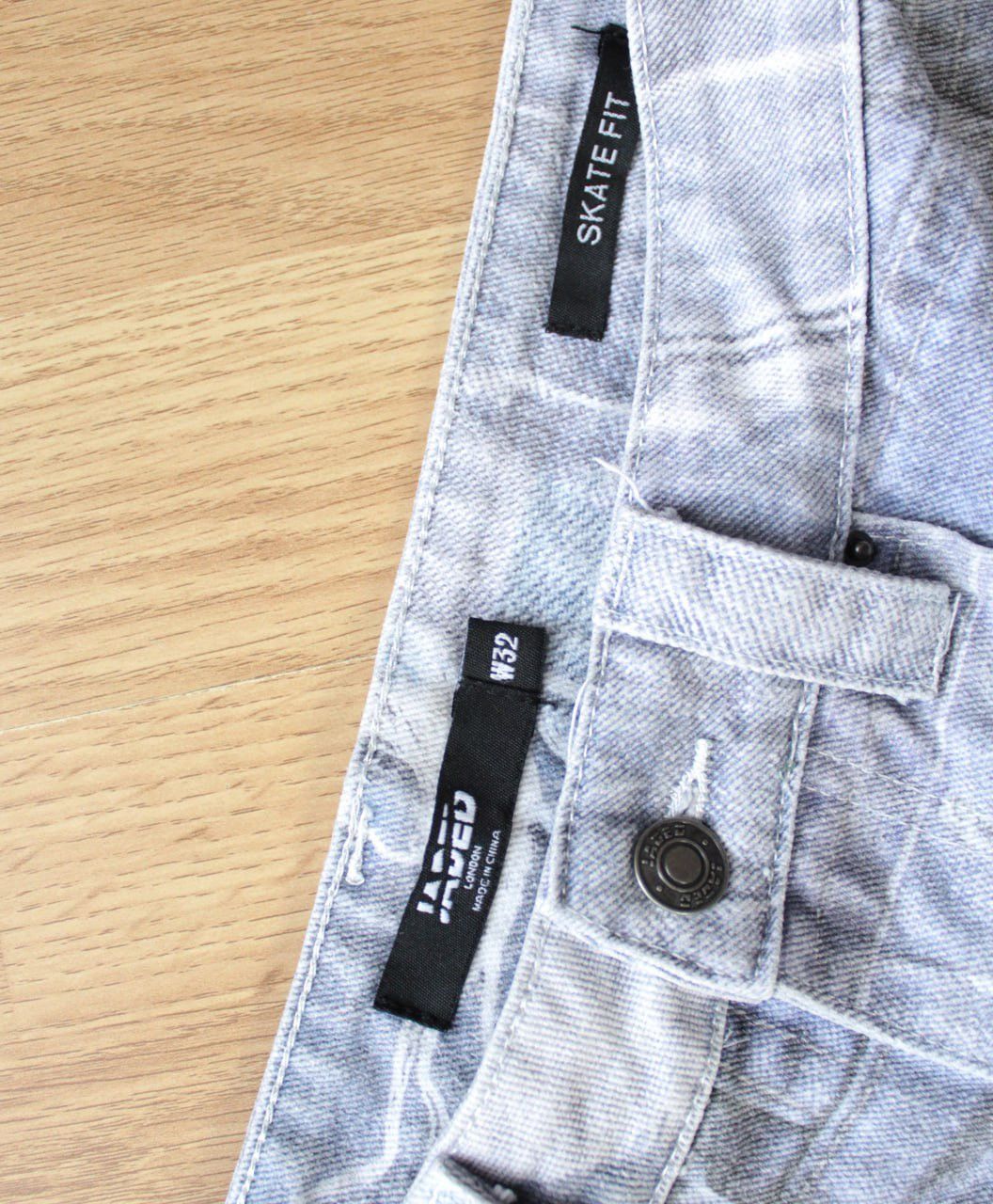 Jaded London 🔥 Jaded London Skate Fit Graphic Distressed Pants Denim Y2K Size US 32 / EU 48 - 5 Thumbnail