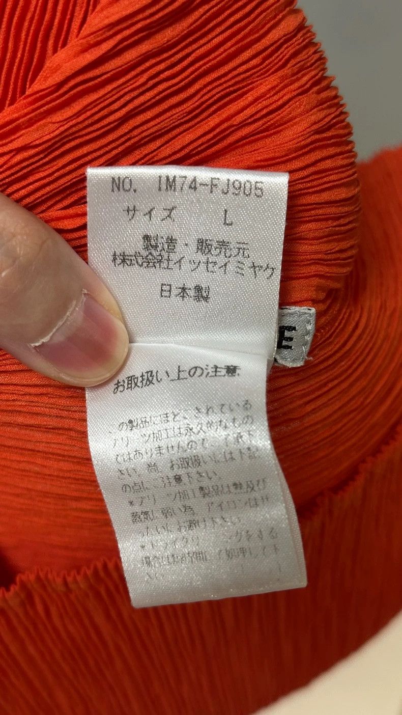 Issey Miyake issey miyake Orange pleated vest Size L / US 10 / IT 46 - 3 Thumbnail