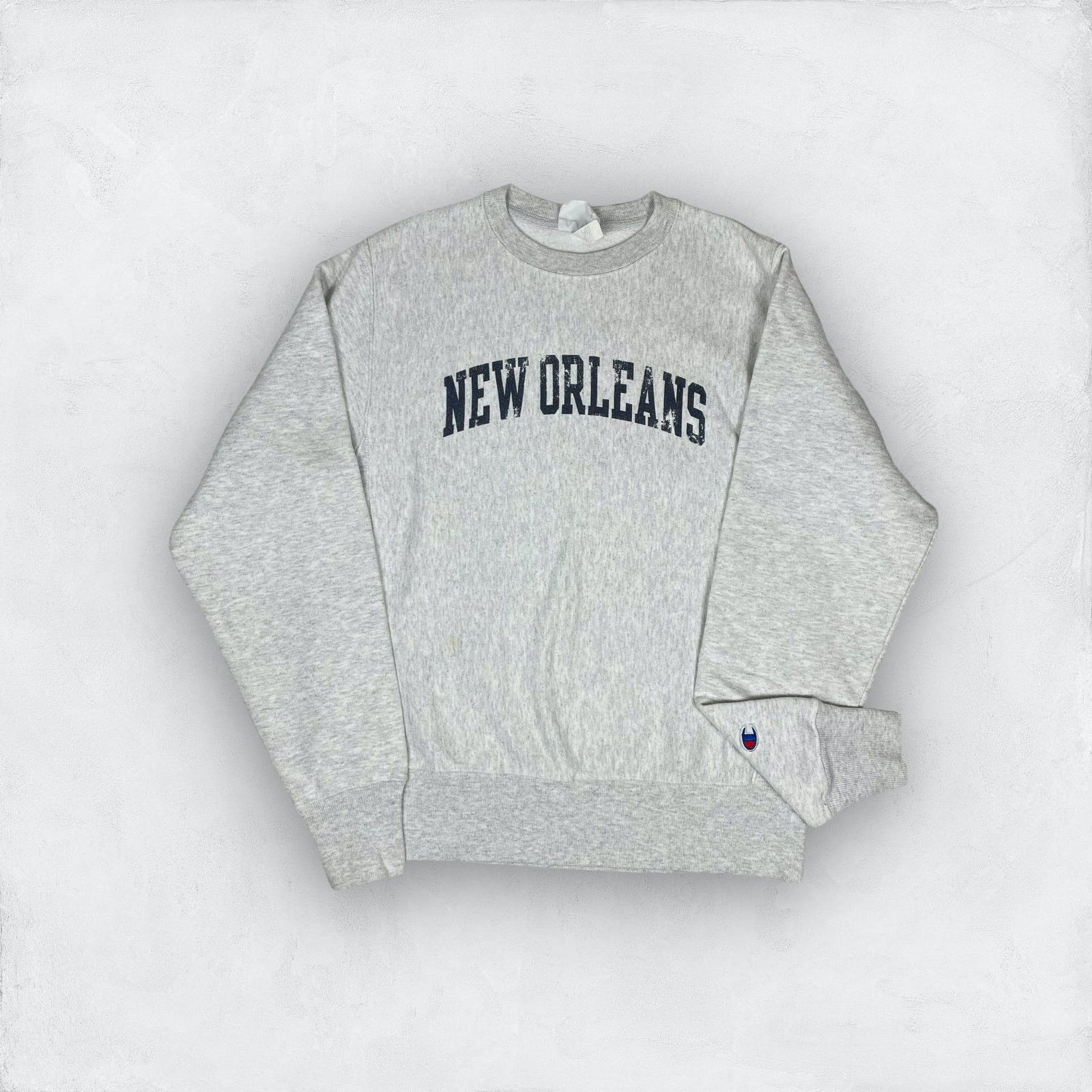 Champion Champion Reverse Weave Mens Heather Gray Cotton Sweatshirt S Size US S / EU 44-46 / 1 - 1 Thumbnail