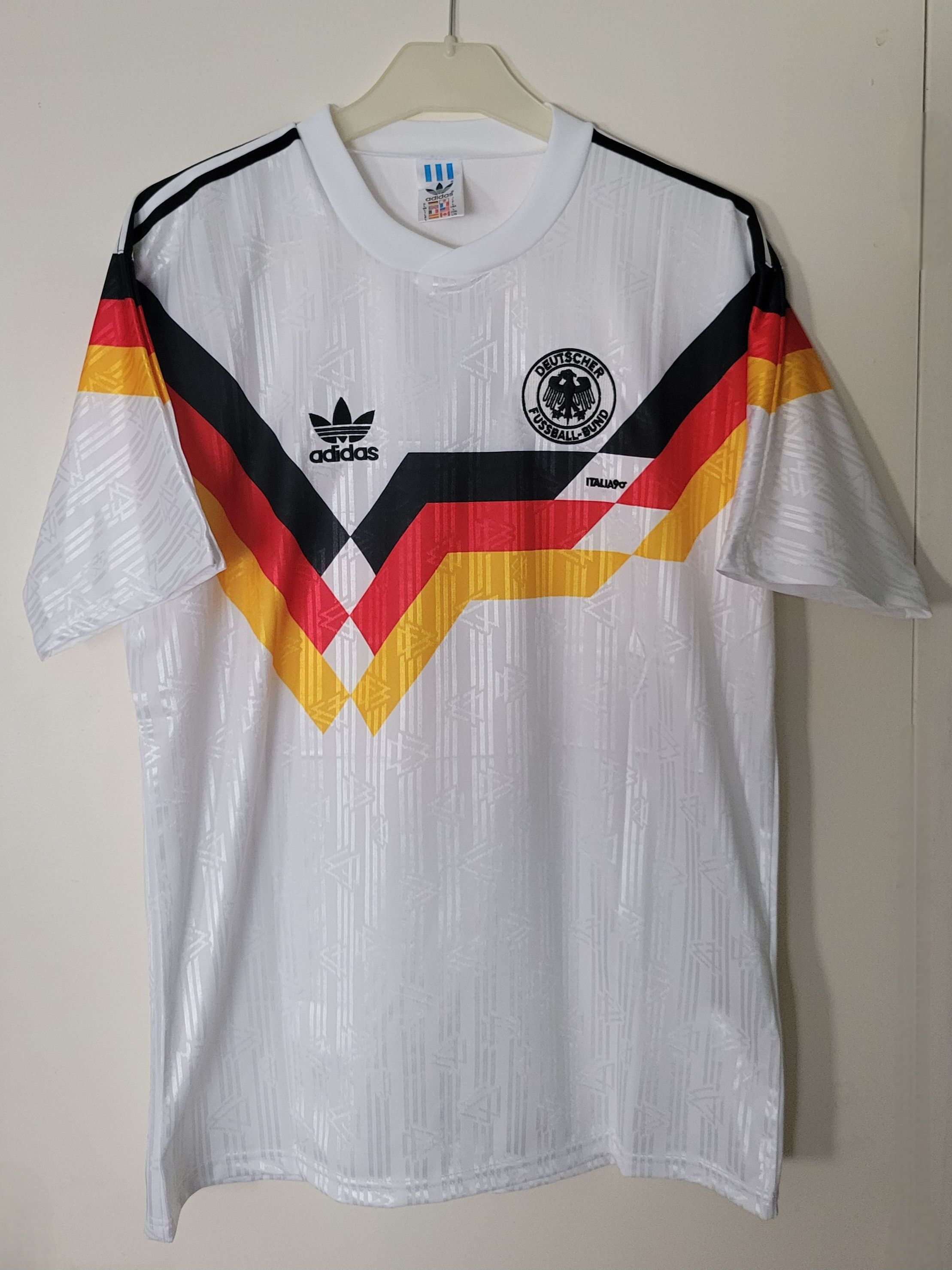 Germany 1990 Vintage Soccer Jersey Trikot