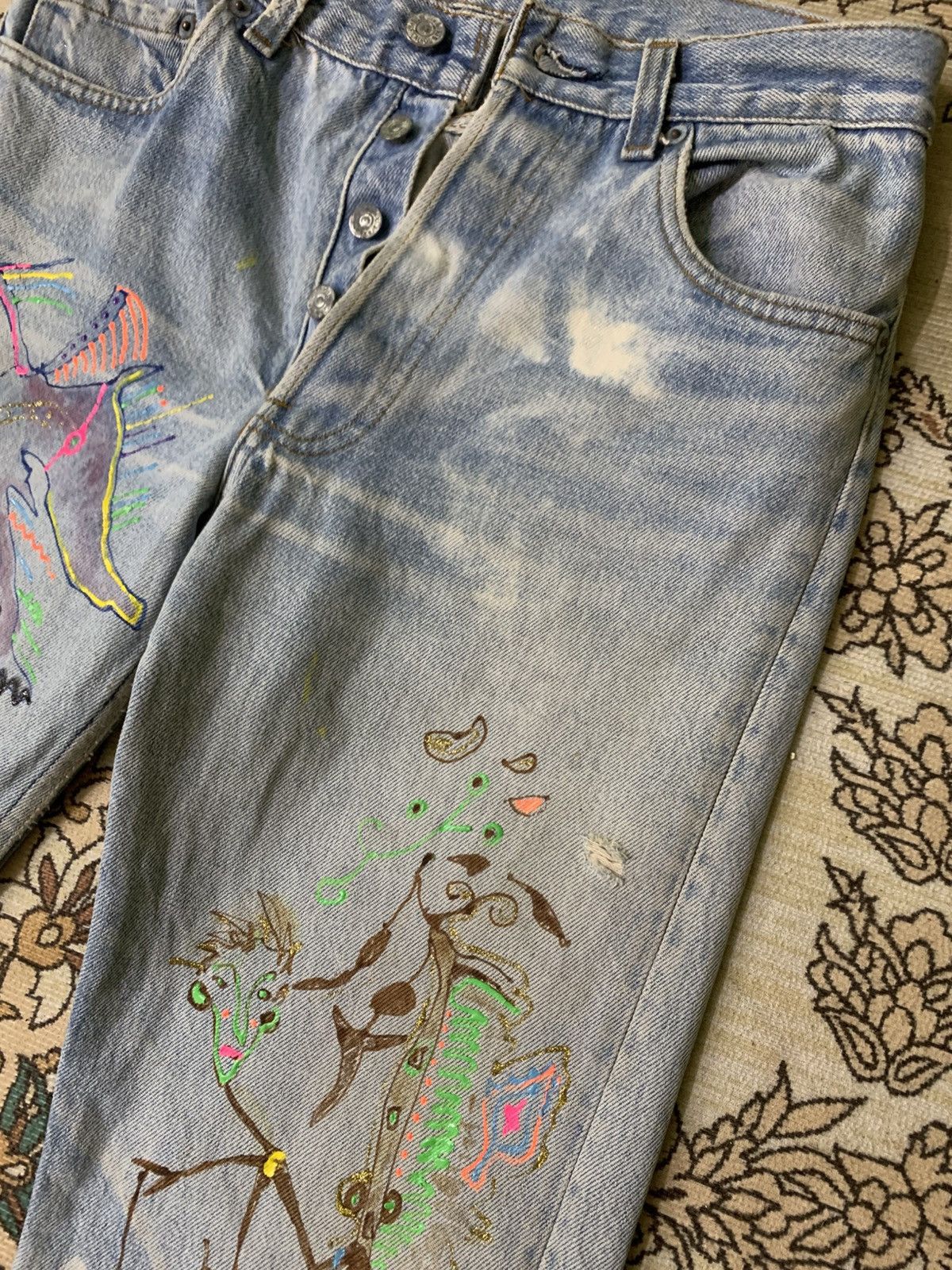 Levi's × Vintage VINTAGE 80s LEVIS USA Size US 28 / EU 44 - 3 Thumbnail
