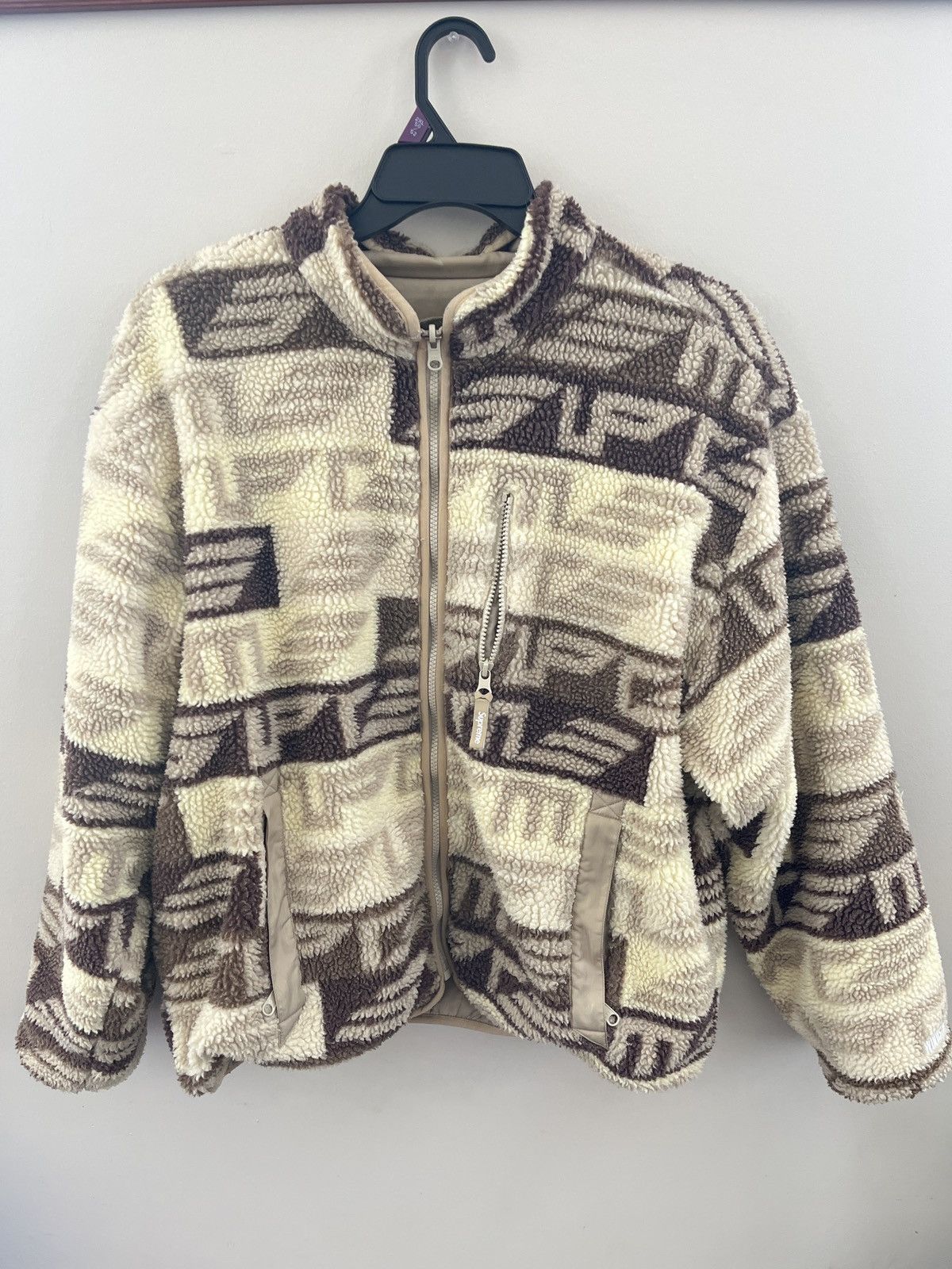 Supreme Supreme Geo Reversible WINDSTOPPER Fleece Jacket Size US L / EU 52-54 / 3 - 5 Thumbnail