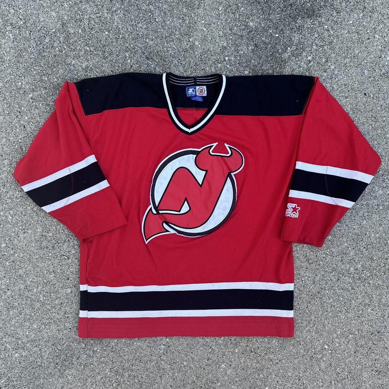 Starter Vintage 90’s Devils Starter hockey Jersey Size US XL / EU 56 / 4 - 1 Thumbnail