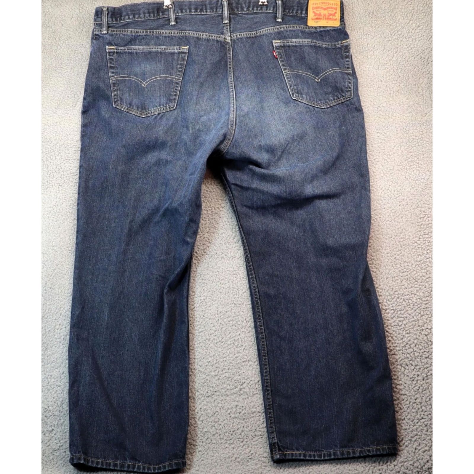 Levi's Levi's 559 Jeans Men 52x32 Classic Fit Straight Blue Denim Size US 36 / EU 52 - 2 Thumbnail