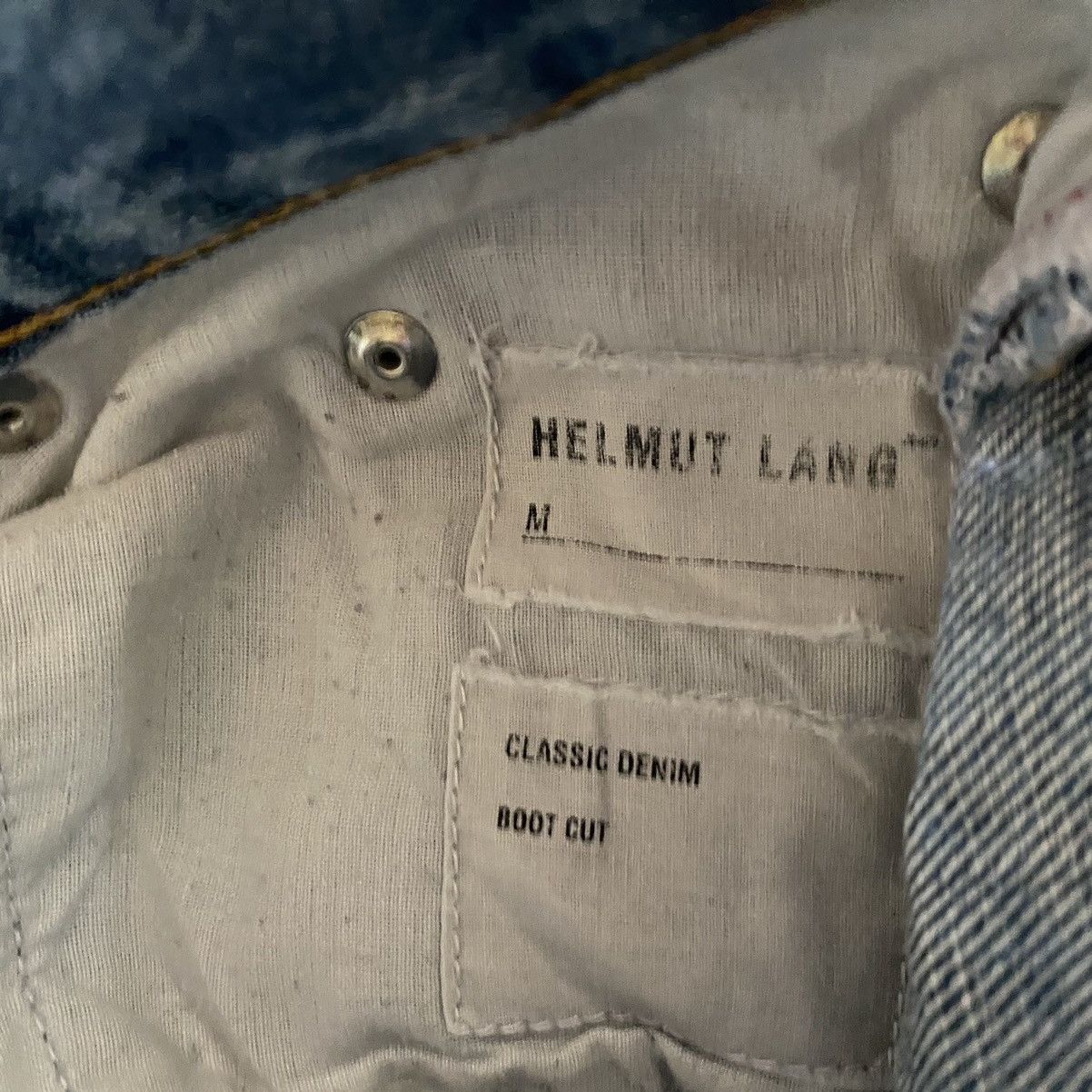 Helmut Lang Helmut Lang Archive Classic Denim Boot Cut Size US 30 / EU 46 - 8 Thumbnail