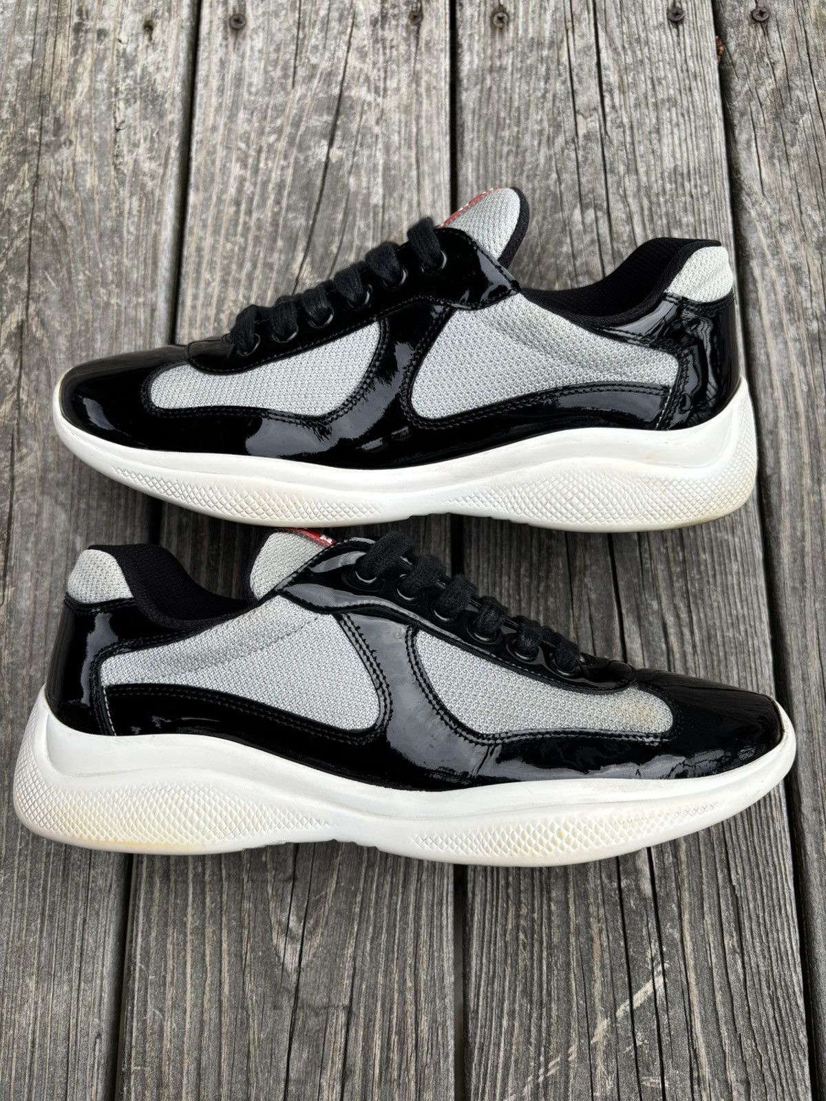Prada Americas Cup Black Patent Size 7 Size US 7 / EU 40 - 2 Thumbnail