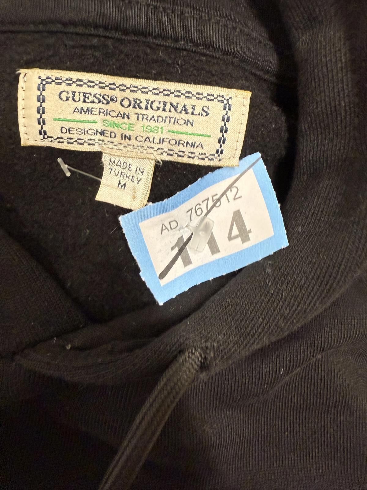 Guess Guess Originals Black Hoodie with Multicolour Logo Size US M / EU 48-50 / 2 - 2 Thumbnail