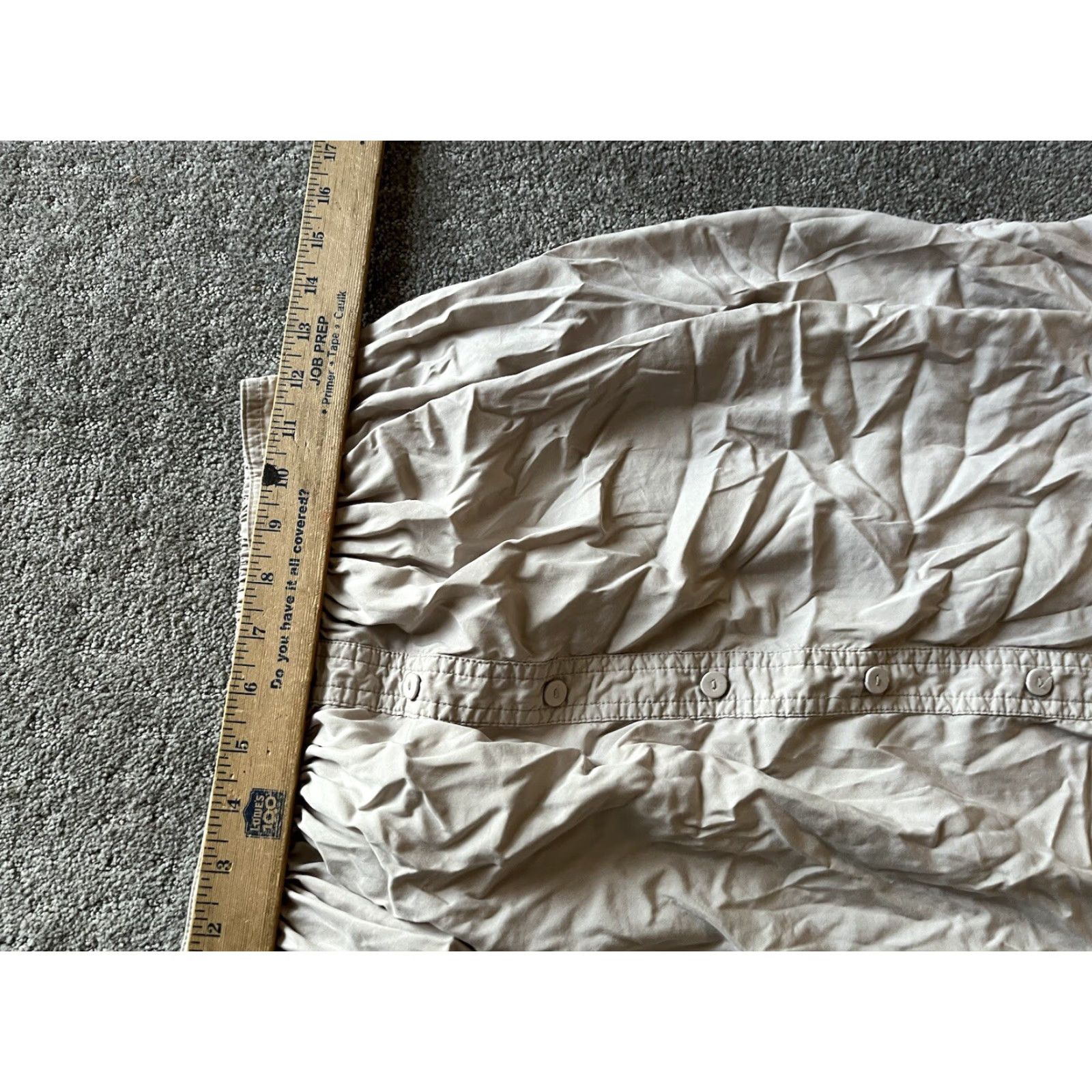 Zara VINTAGE Zara Women Beige Modale A-Line Knee Length Skirt Size XS Size 26" / US 2 / IT 38 - 4 Thumbnail