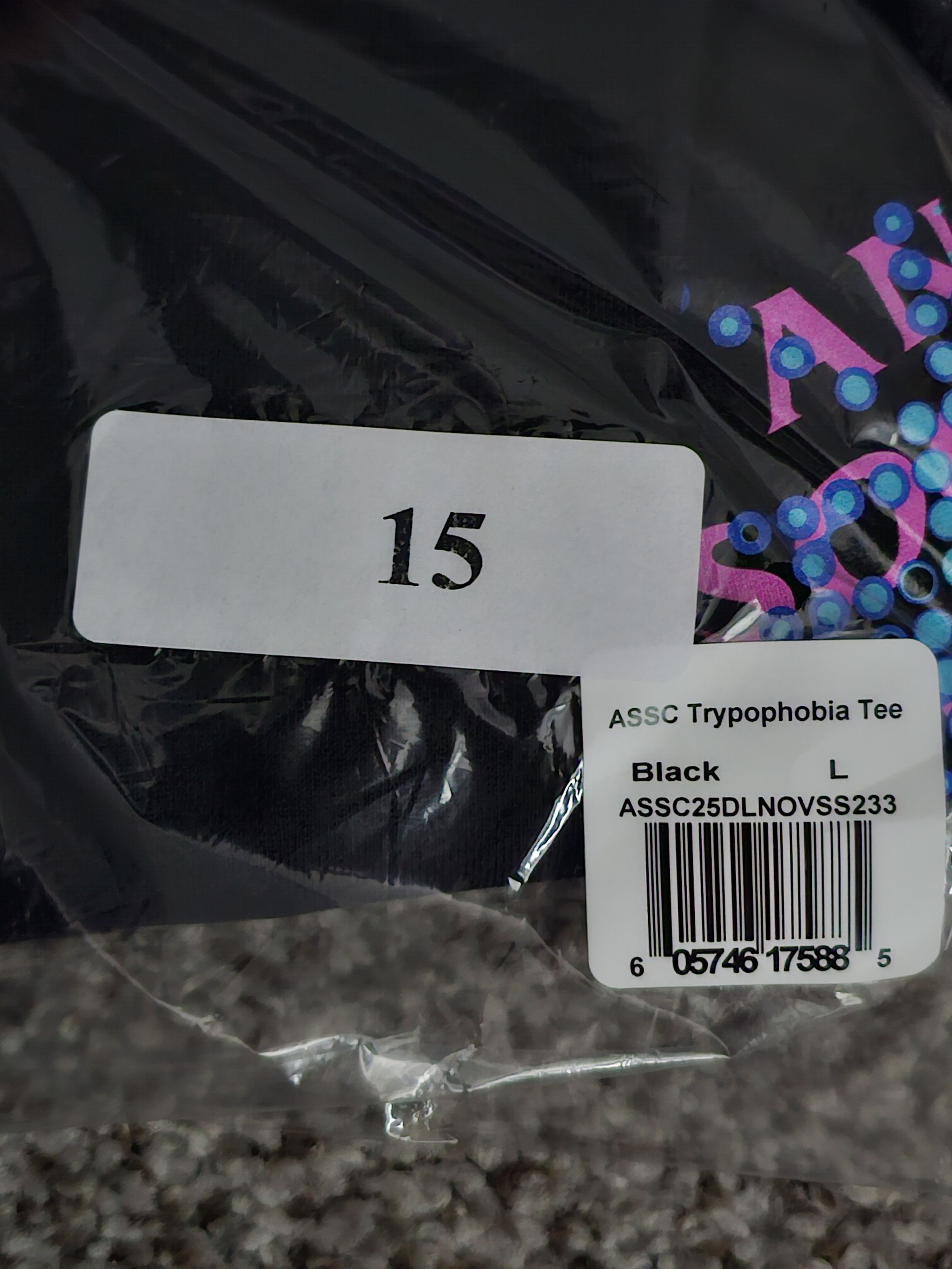 Anti Social Social Club Anti Social Club Trypophobia Short Sleeve T-shirt Size US L / EU 52-54 / 3 - 5 Thumbnail