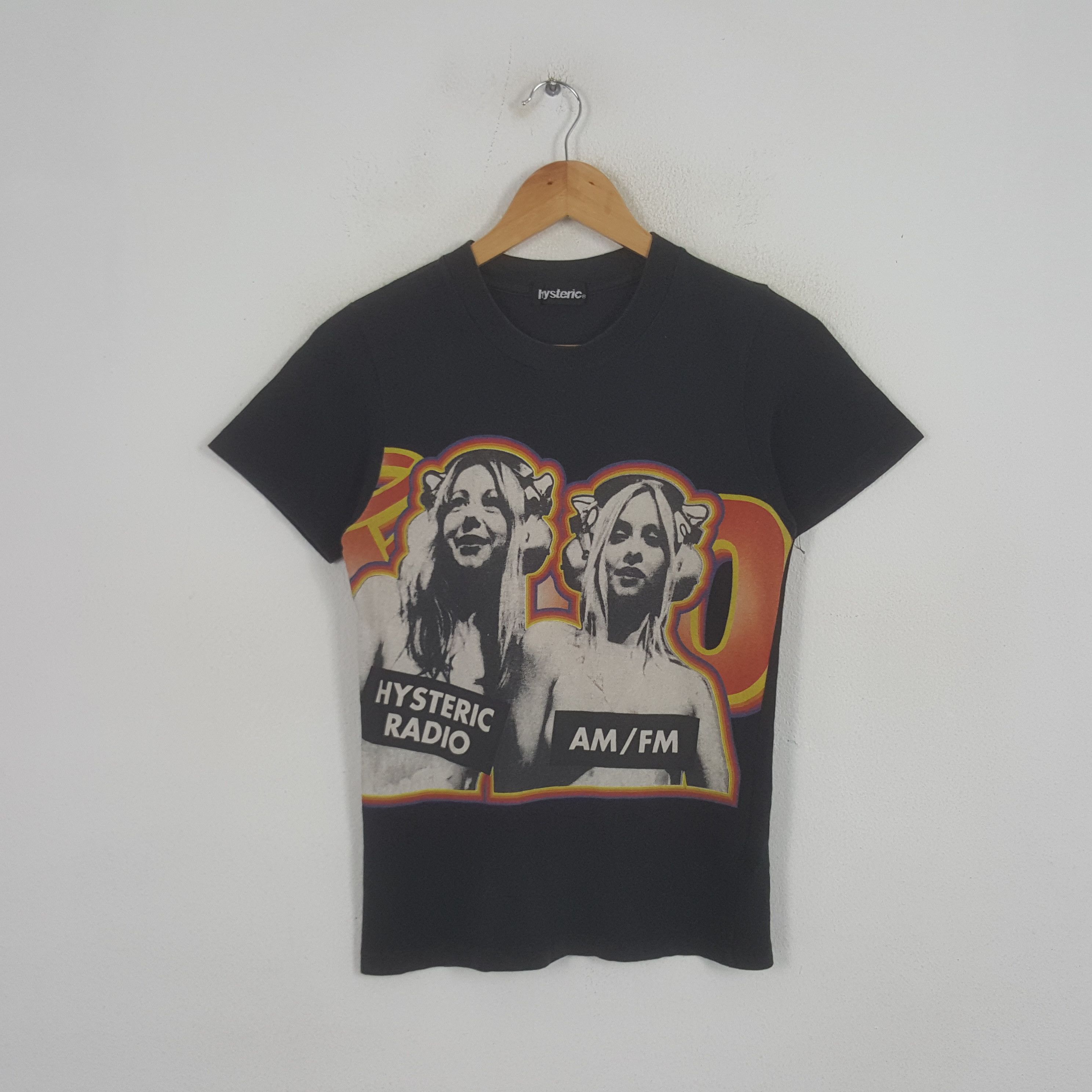 Vintage Hysteric Glamour Japanese Brand Radio Am/Fm Tshirt