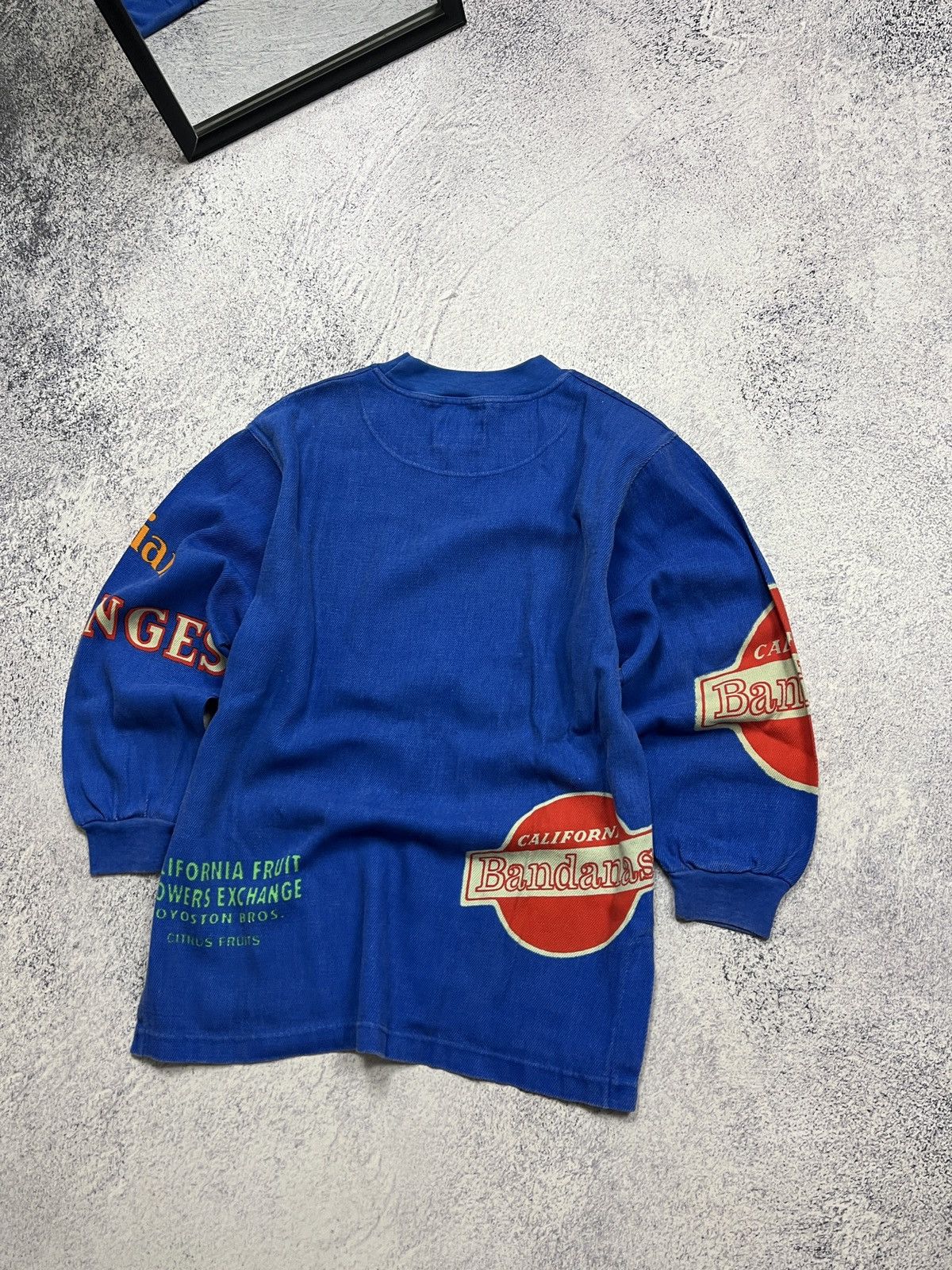 Vintage Crazy Vintage 90’s Red Ball Californian Oranges Sweatshirt Size US S / EU 44-46 / 1 - 11 Thumbnail