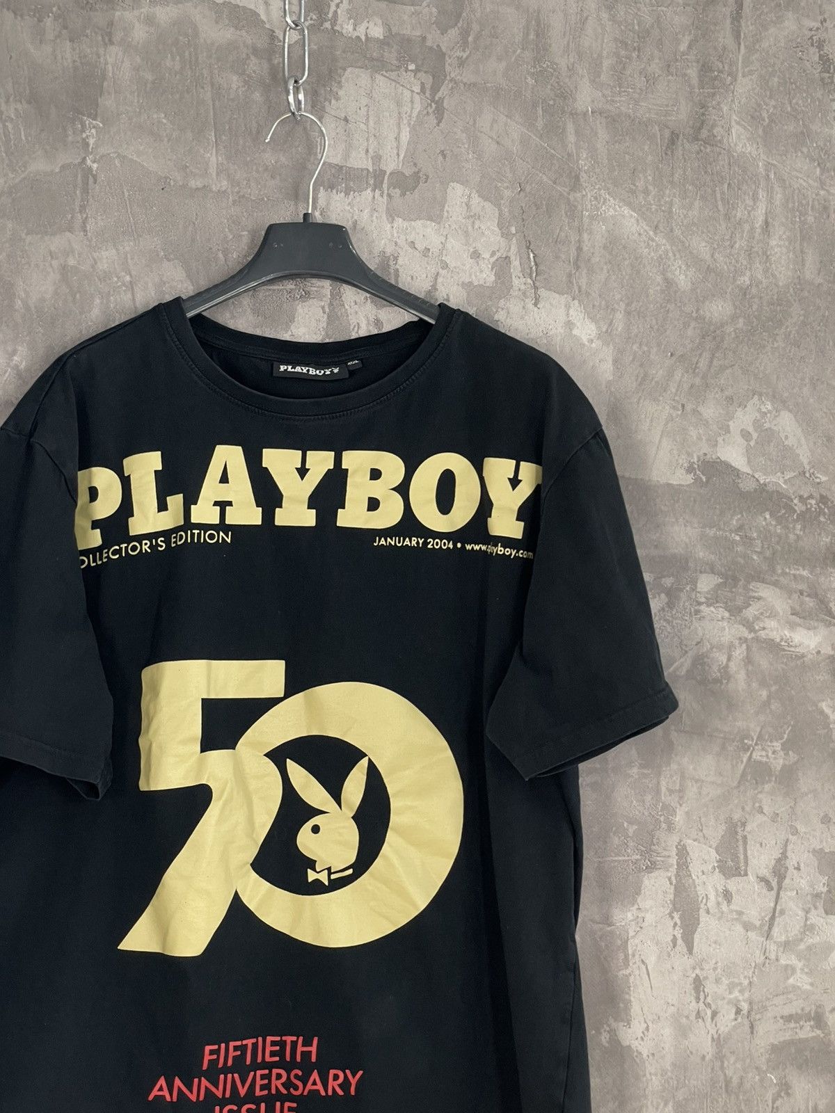 Designer × Playboy × Vintage Y2K Glamour Playboy Magazine Promo T shirt Size US XXL / EU 58 / 5 - 4 Thumbnail