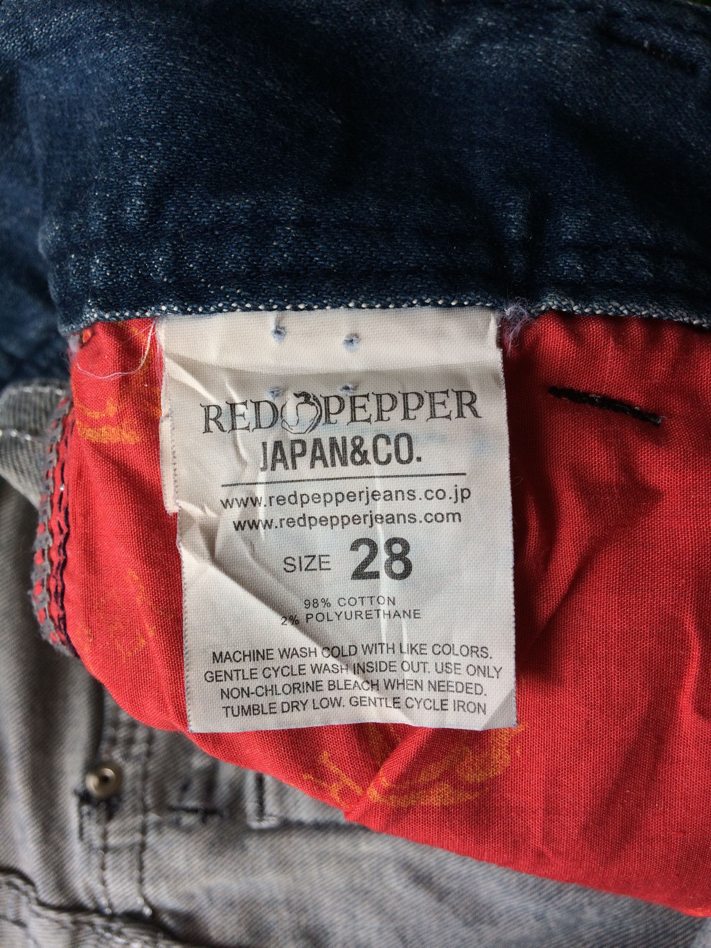 If Six Was Nine × Japanese Brand Red Pepper Bootcut Denim Jeans D-700 Size US 28 / EU 44 - 12 Thumbnail