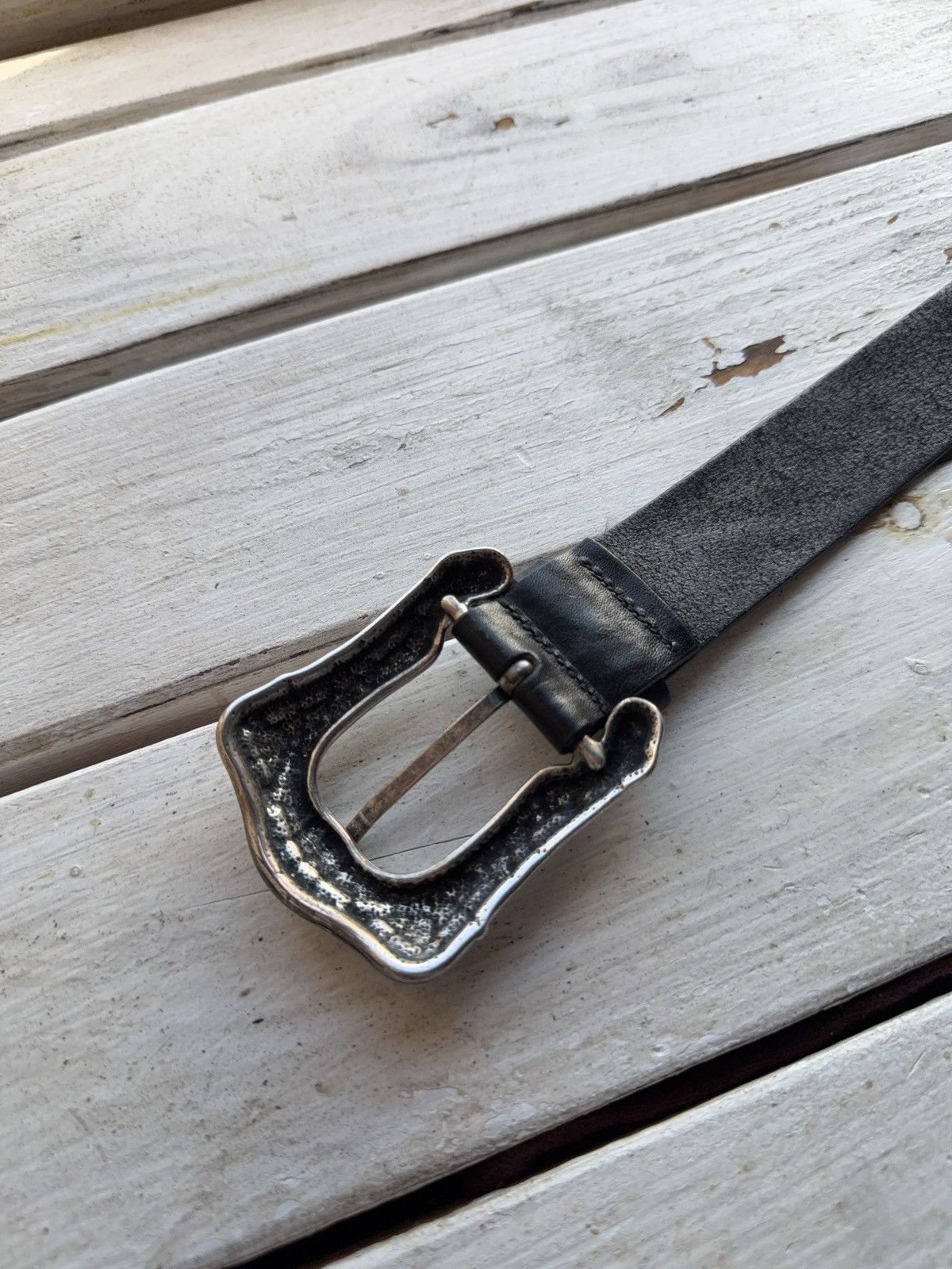 Japanese Brand 90s Y2K Avant Garde Punk Chrome Japanese Retro Style Belt Size ONE SIZE - 11 Thumbnail