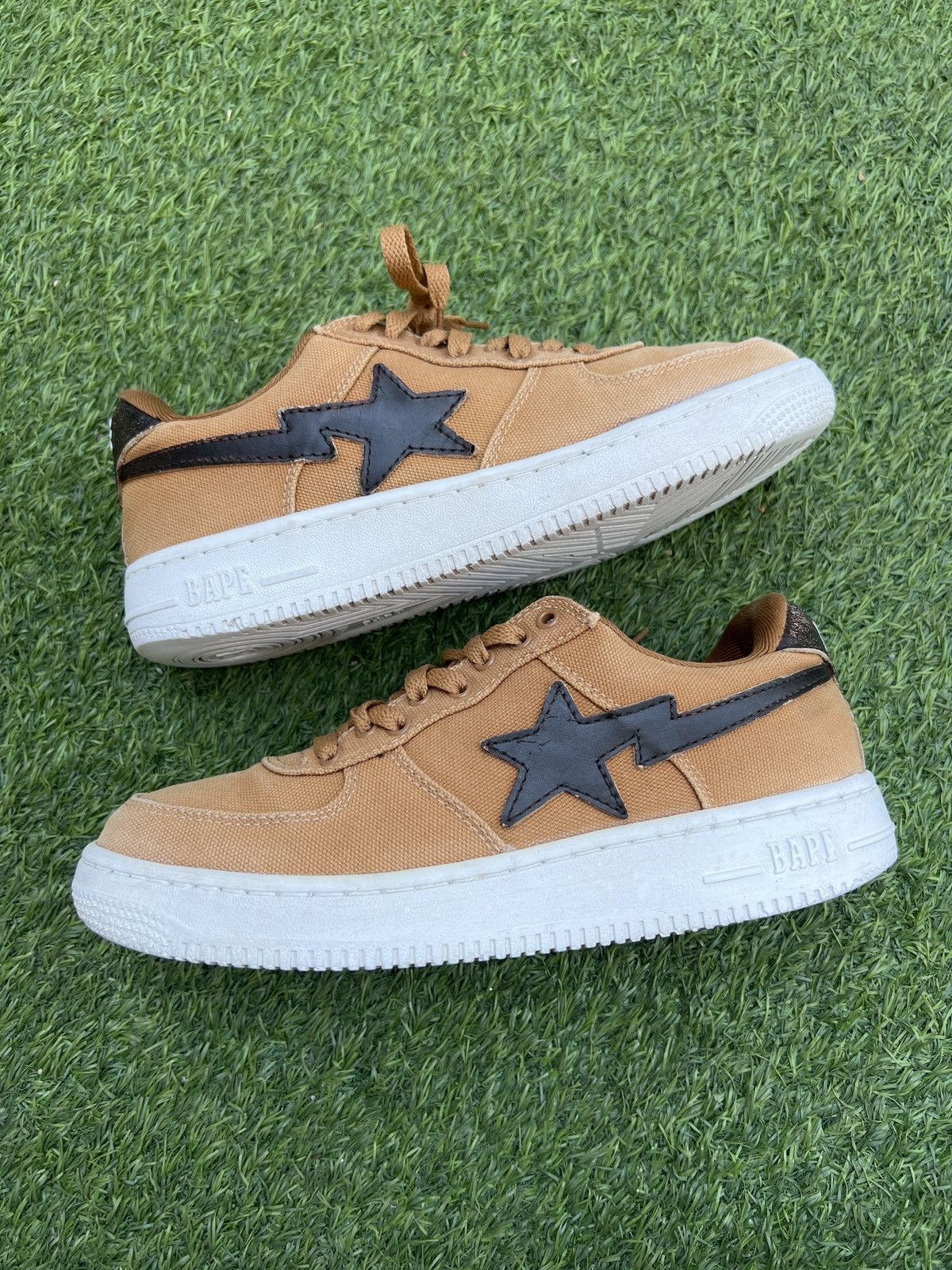 Bape Bape Sta Low Wheat Size US 8.5 / EU 41-42 - 3 Thumbnail