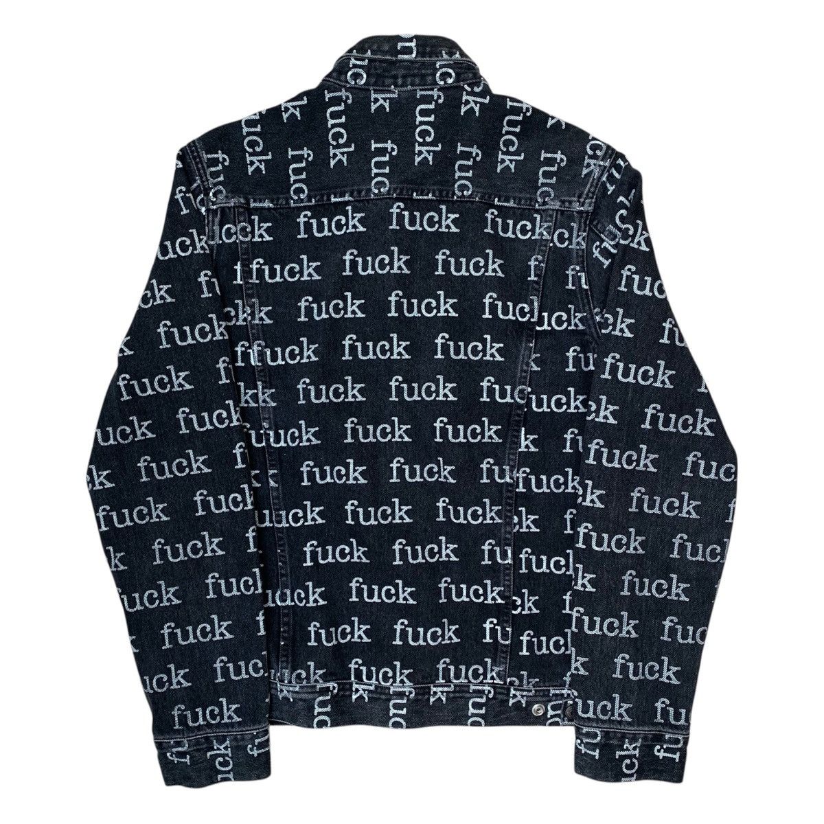 Supreme SS13 Fuck denim jacket Size US M / EU 48-50 / 2 - 7 Thumbnail