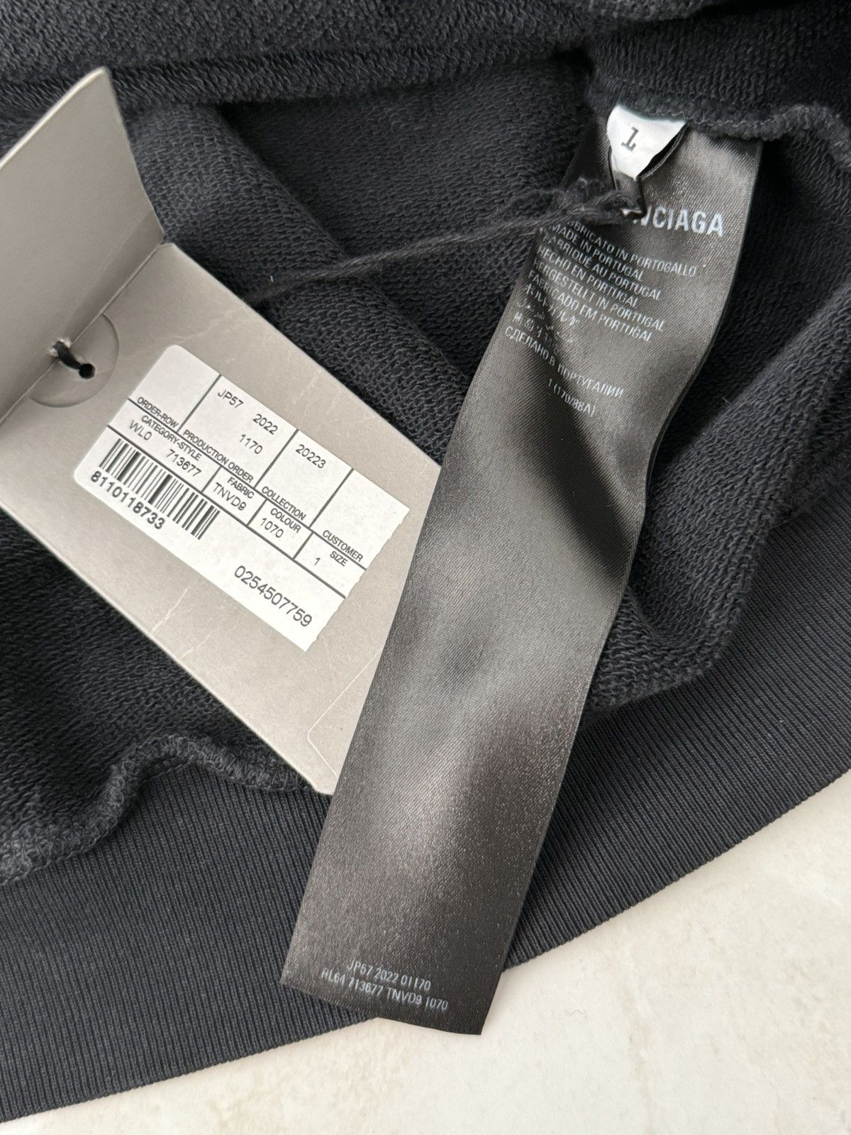 Balenciaga Balenciaga AW22 XXXL Hoodie Sz.1 Size US S / EU 44-46 / 1 - 4 Thumbnail